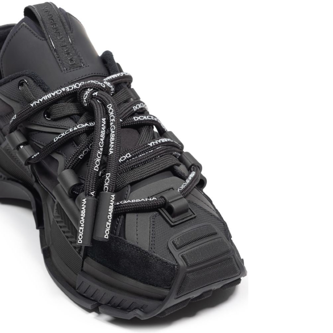 Мъжки черни маратонки Dolce & Gabbana Space Men Sneakers