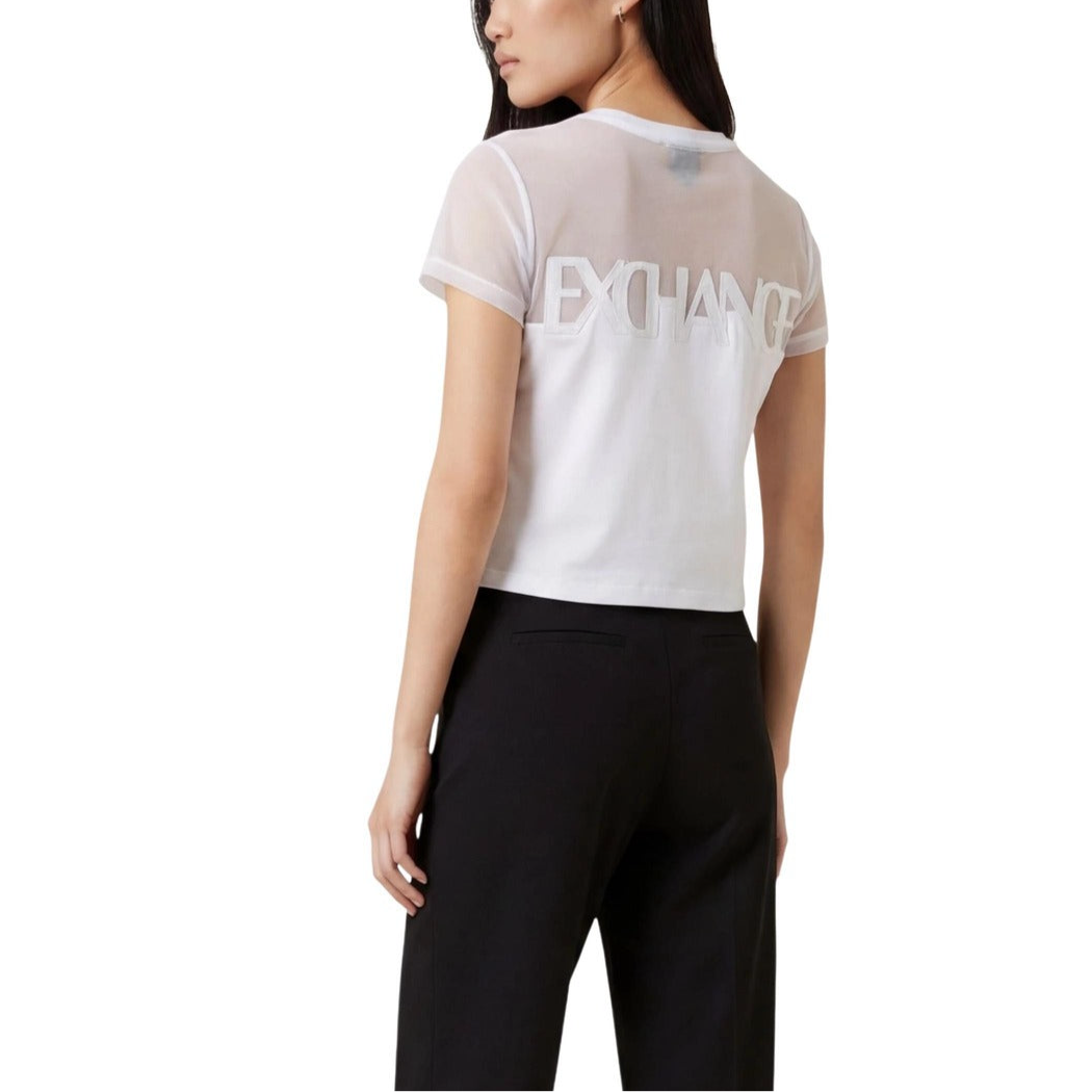 Дамска тениска Armani Exchange Women T-shirt XW002332 AF10356 U0002 Back View