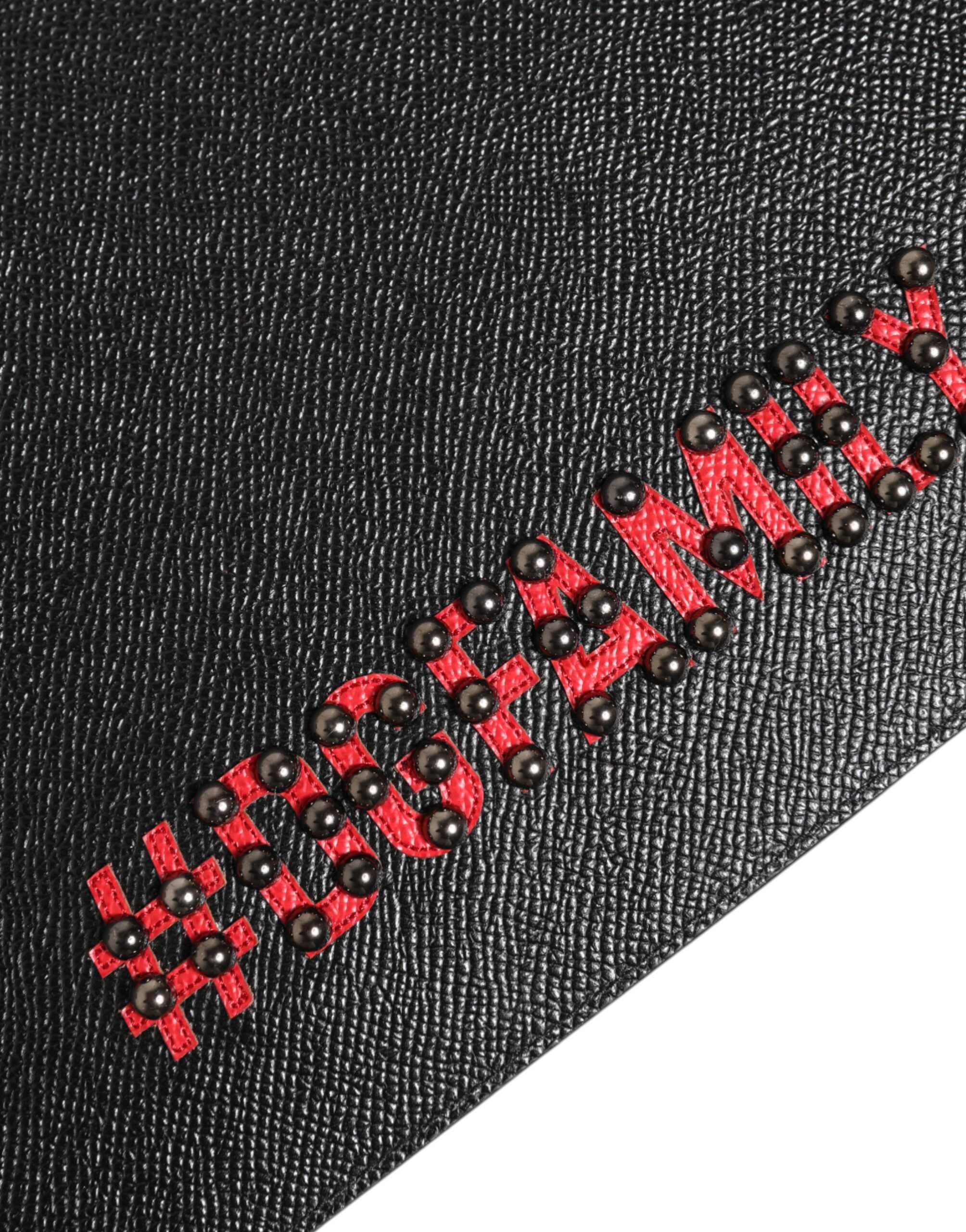 Dolce & Gabbana #DGFAMILY Embellished Men Clutch Bag Close-Up