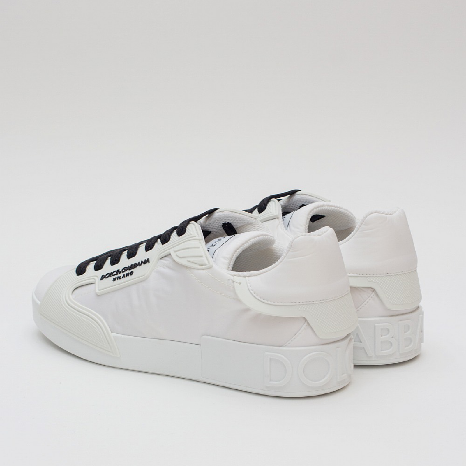 Дамски бели маратонки Dolce & Gabbana Portofino Women Sneakers CS1865 AO217