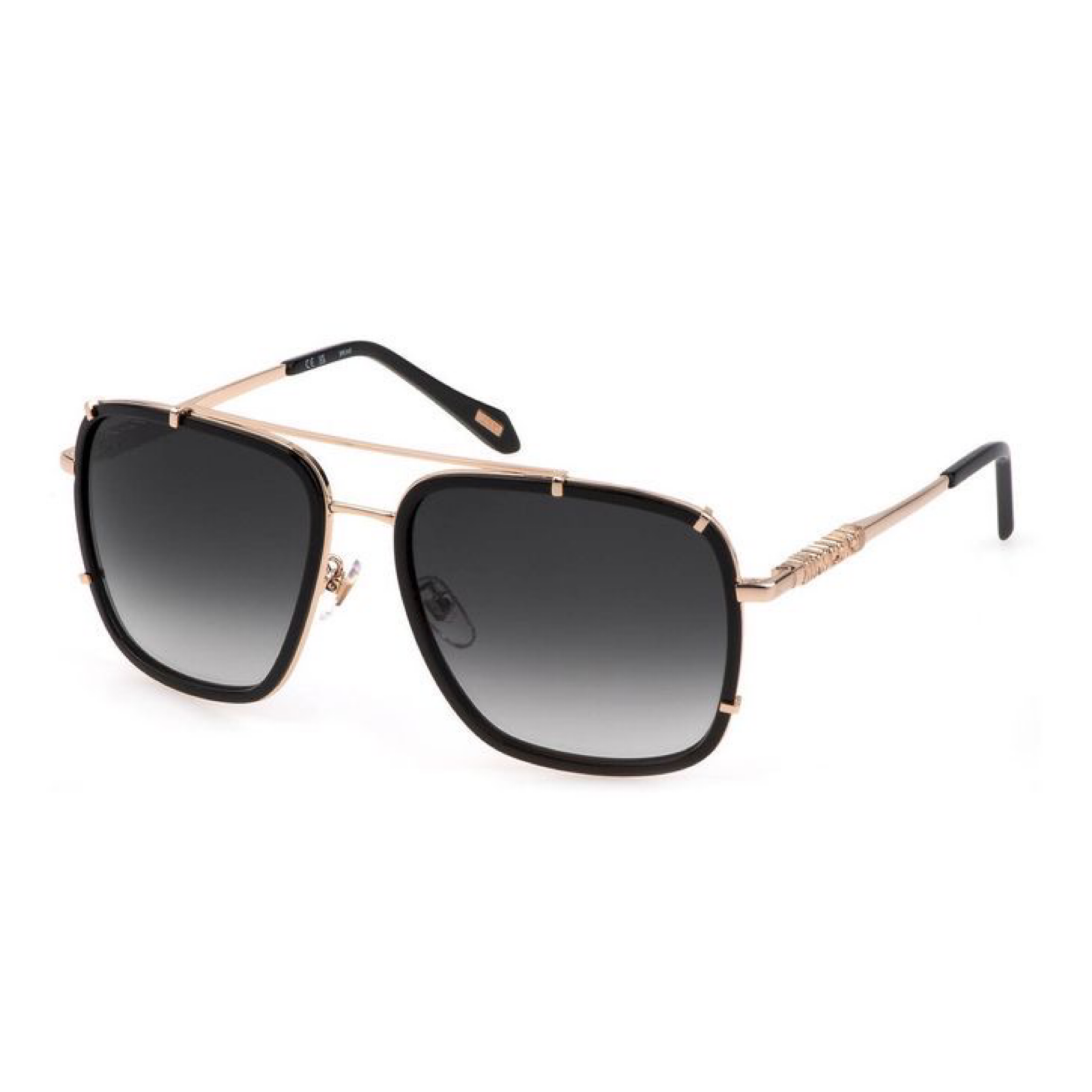 Just Cavalli Black Metal Sunglasses