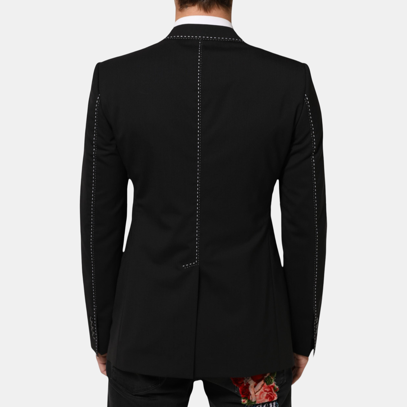 Dolce & Gabbana Sicilia Men Blazer Back View