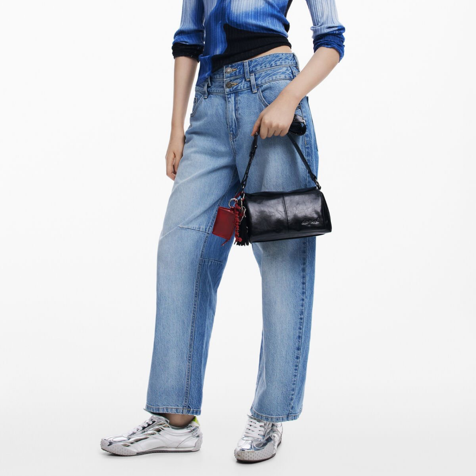 Дамска чанта Desigual Women Crossbody Bag 25SAXPCR 2000 Front View