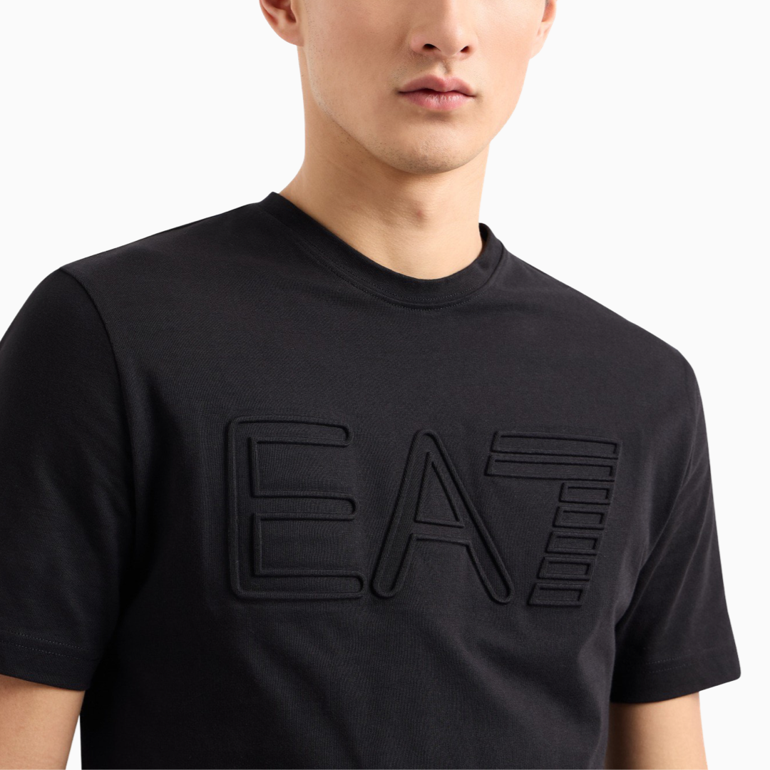 Мъжка черна тениска EA7 Emporio Armani 7M000149 AF14772