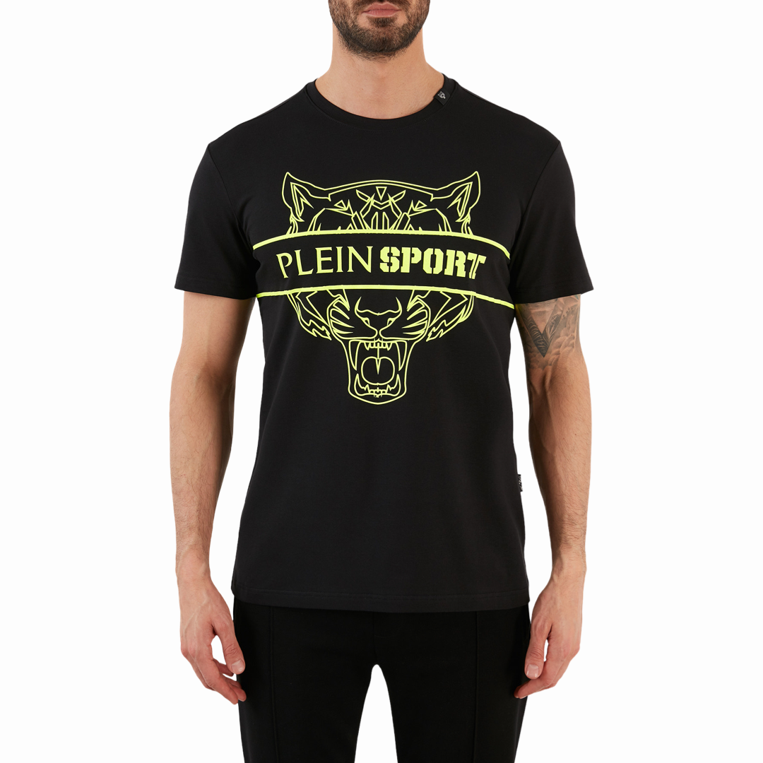 Мъжка черна тениска Plein Sport