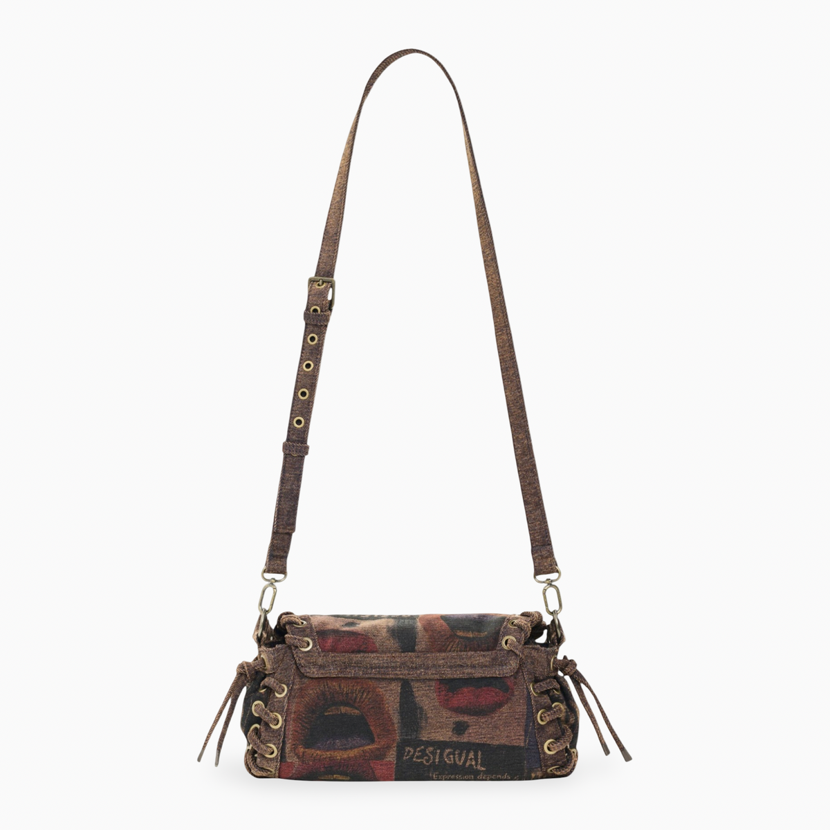 Дамска чанта Desigual Women Crossbody Bag 26WAXD14 9019 Back View