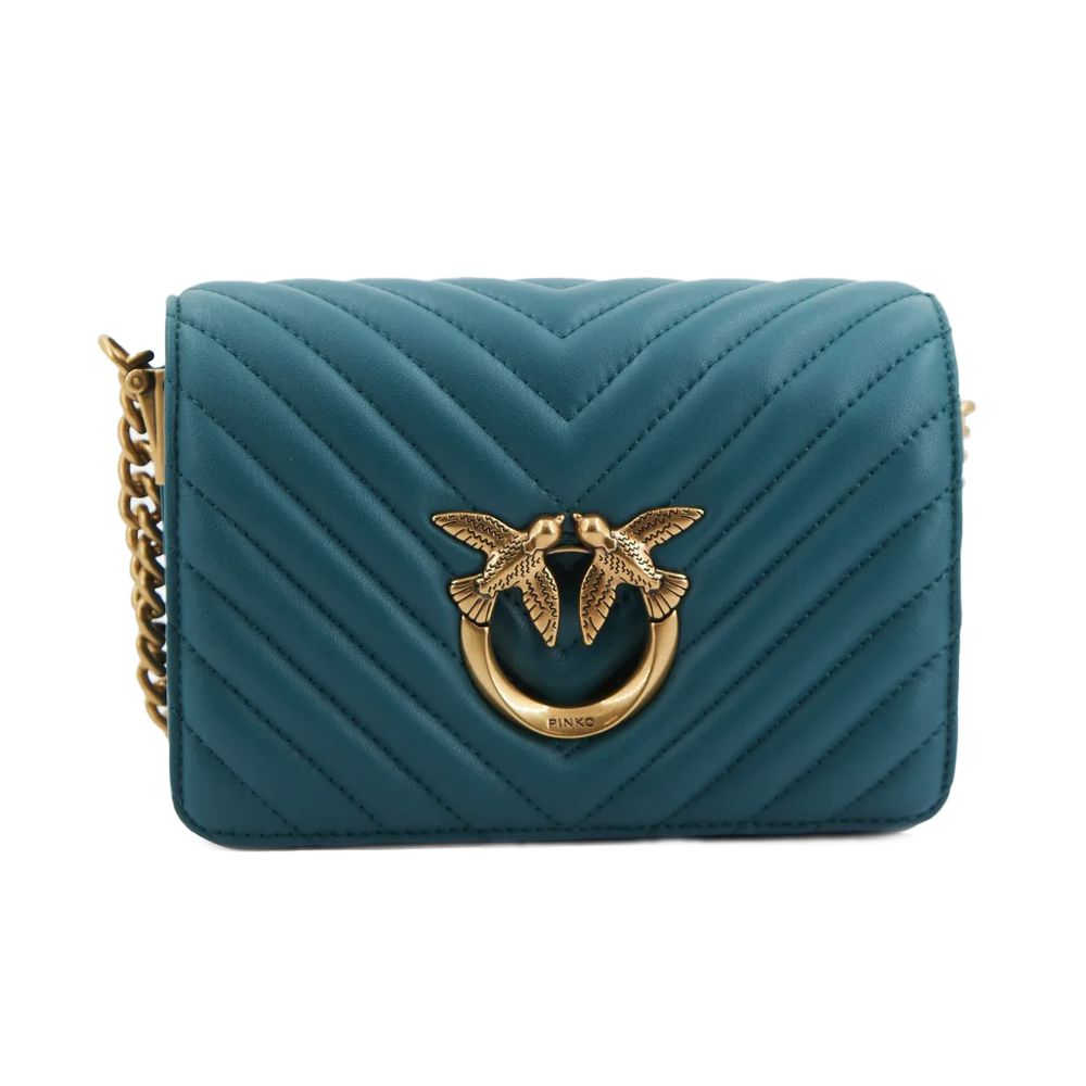 Women’s crossbody bag PINKO Love Click
100067A0GKG35Q Ottanio (Blue-Green) front view