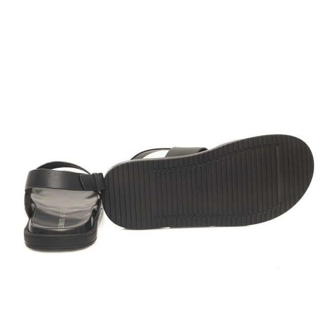 Мъжки сандали Cerruti 1881 Black Leather Men Sandal Insole View