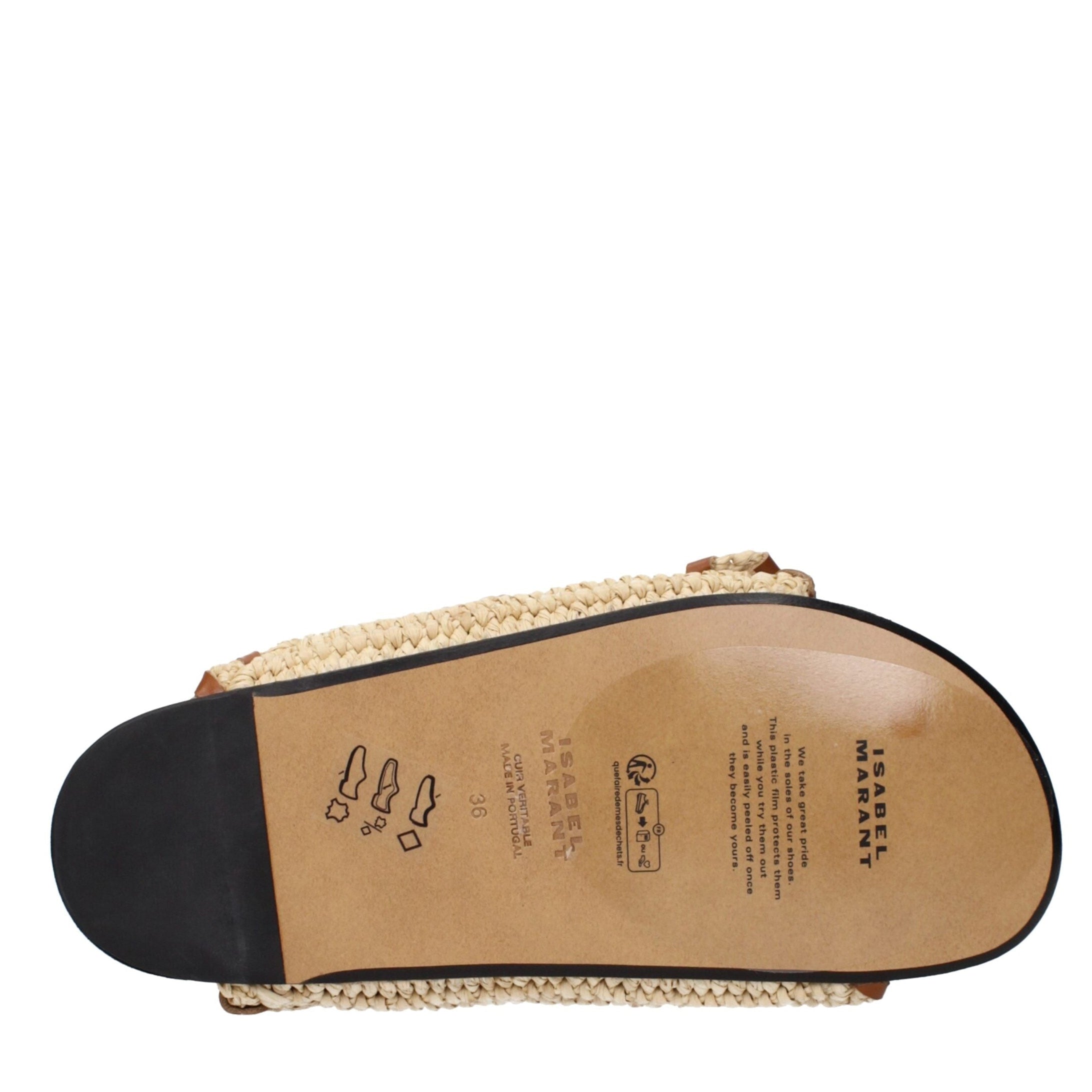 Isabel Marant Raffia Slippers