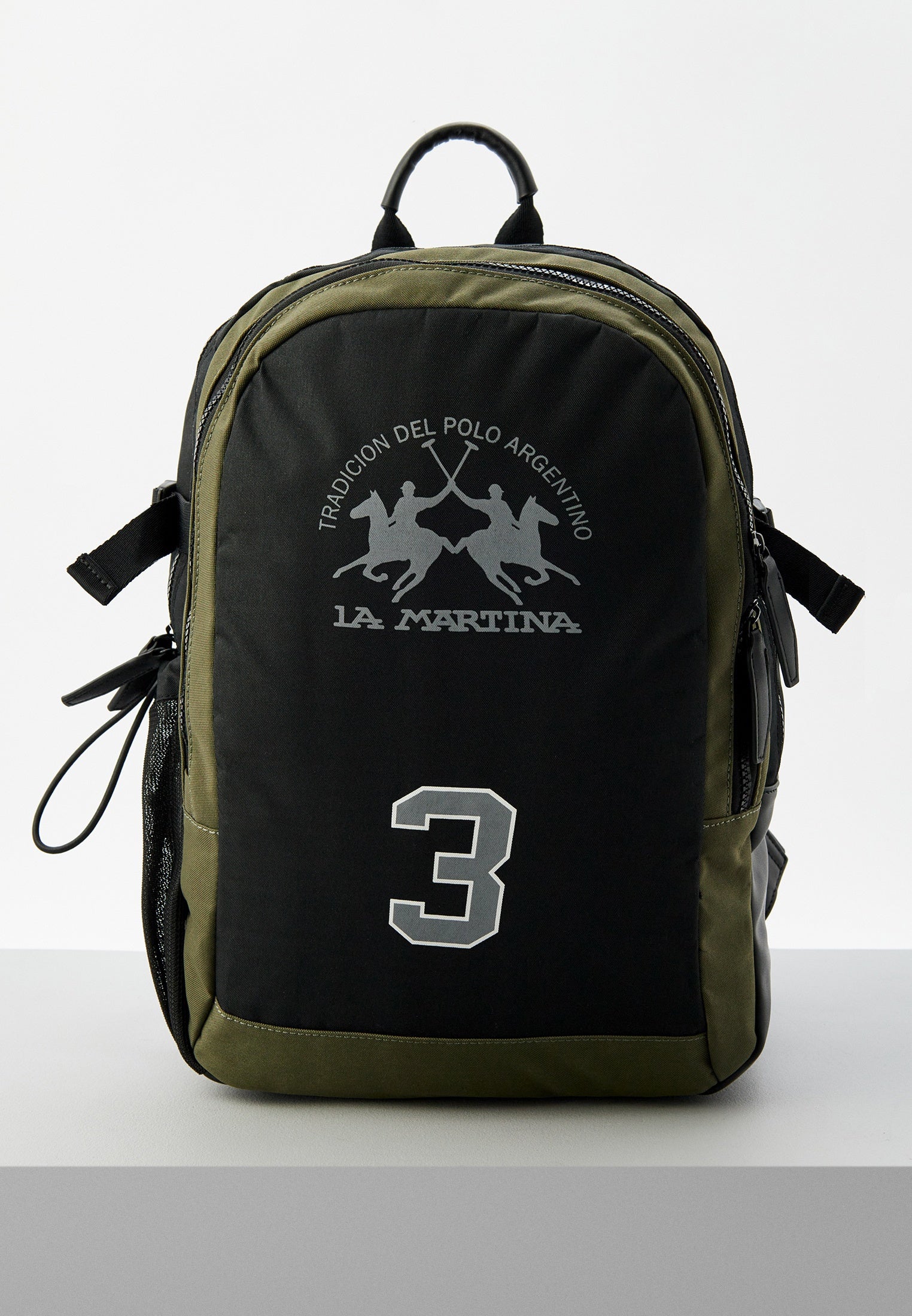 Раница Men’s rucksack La Martina
LMZA00971T Black/Green front view