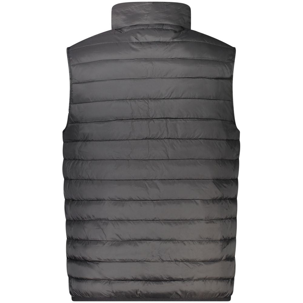 Мъжки черен елек Cavalli Class Men Gilet TXT40VSB049 NE05051 Back View