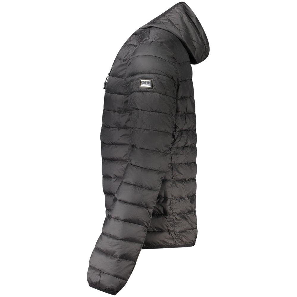 Мъжко черно яке Cavalli Class Men Jacket TXT40TSB049 NE05051 Side View