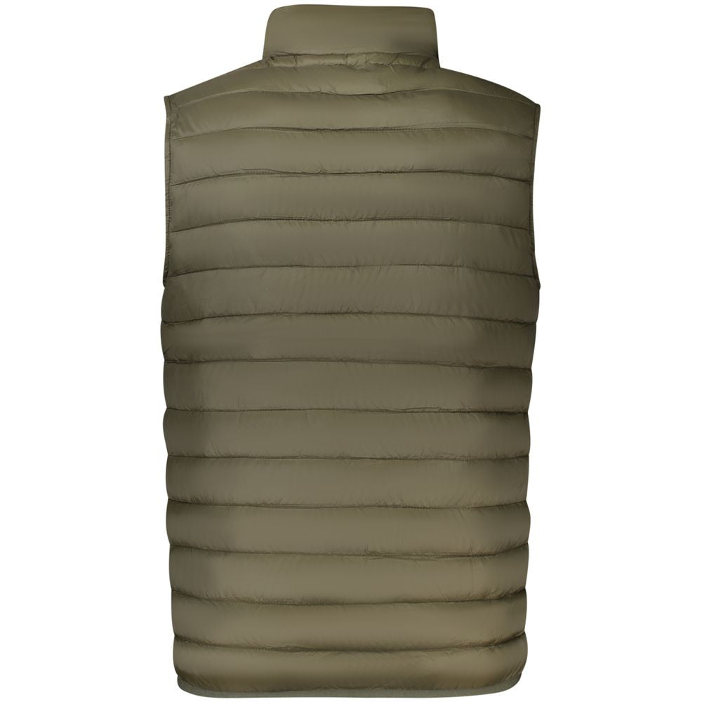 Мъжки зелен елек Cavalli Class Men Gilet TXT40USB049 VE04000 Back View