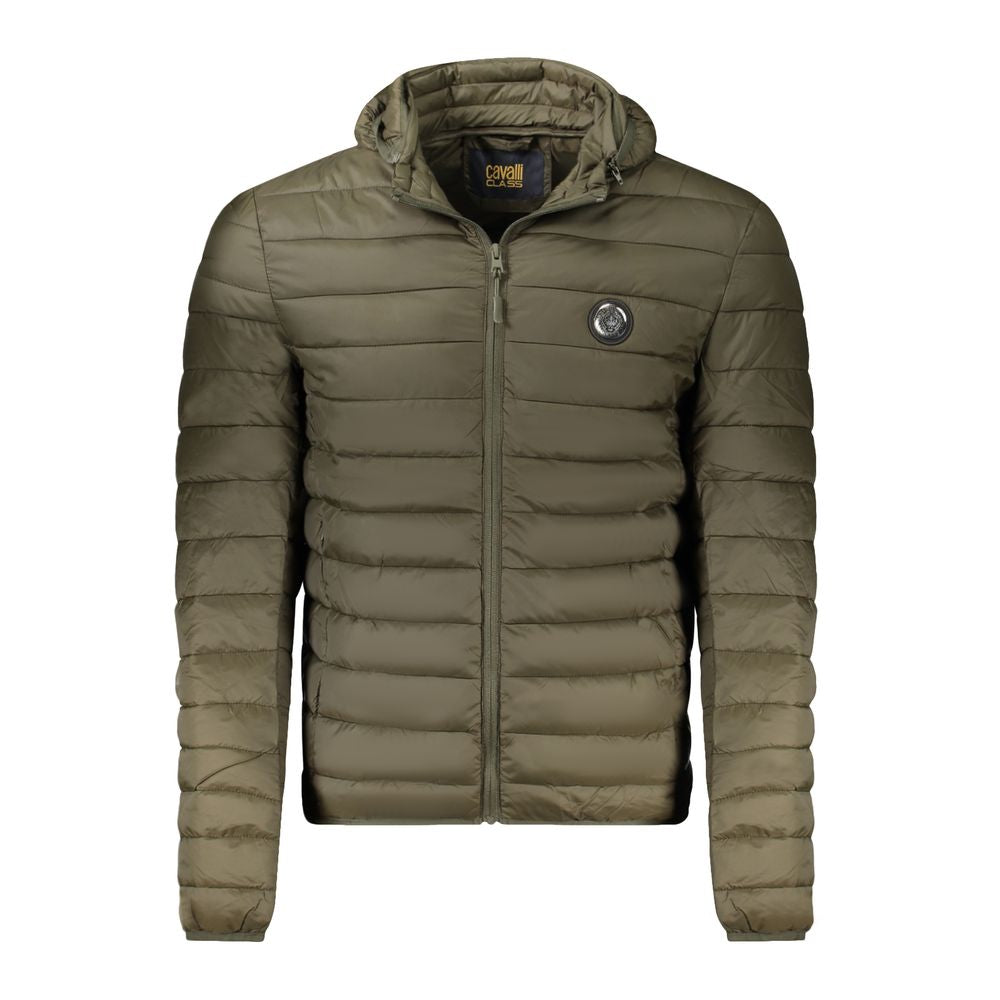 Мъжко зелено яке Cavalli Class Men Jacket TXT40QSB049 VE04000 Front View