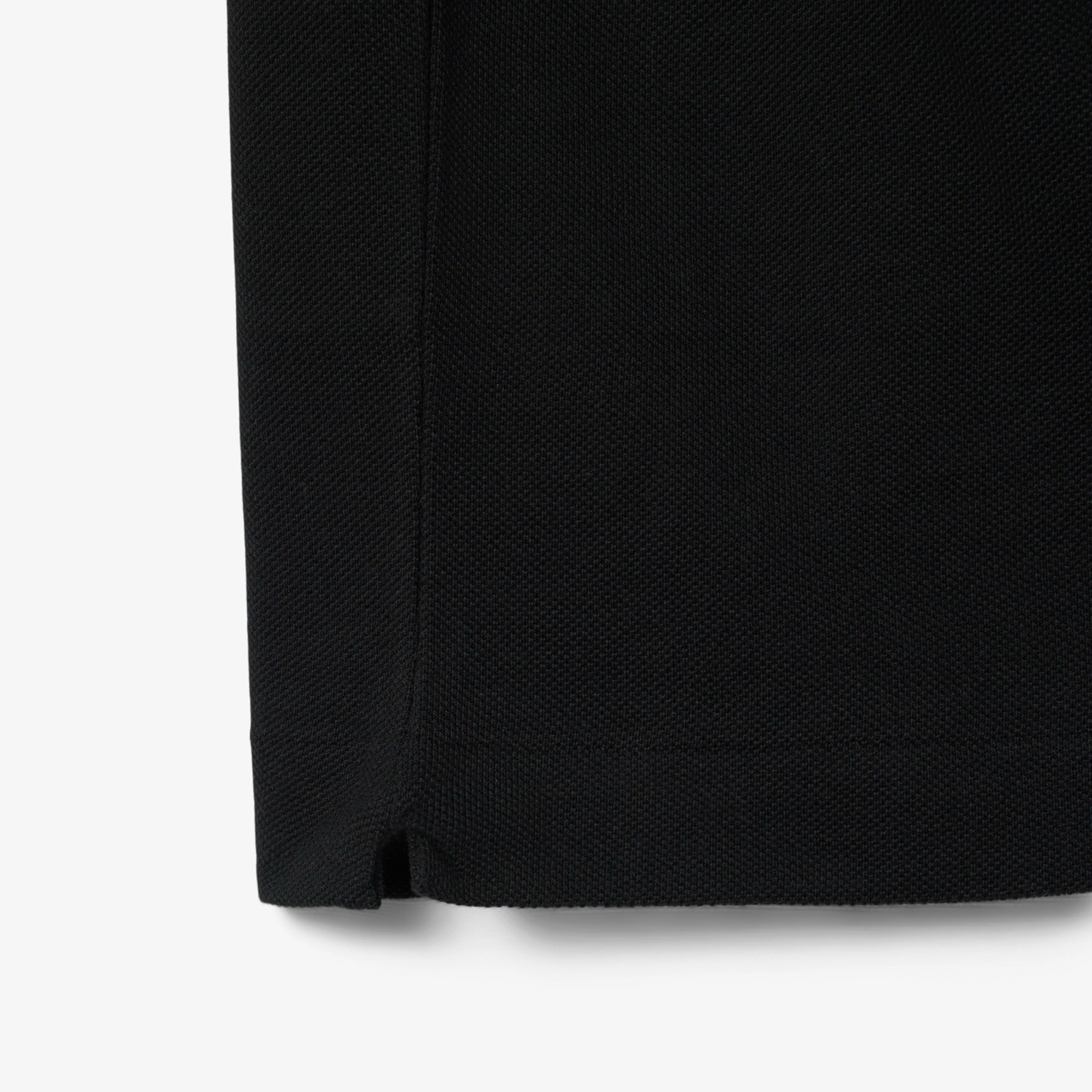 Мъжка черна поло тениска Lacoste Men Polo L1212-00-031 Close-Up
