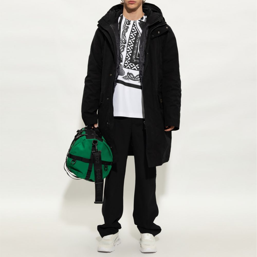 Dolce & Gabbana Men Parka Jackets Front View