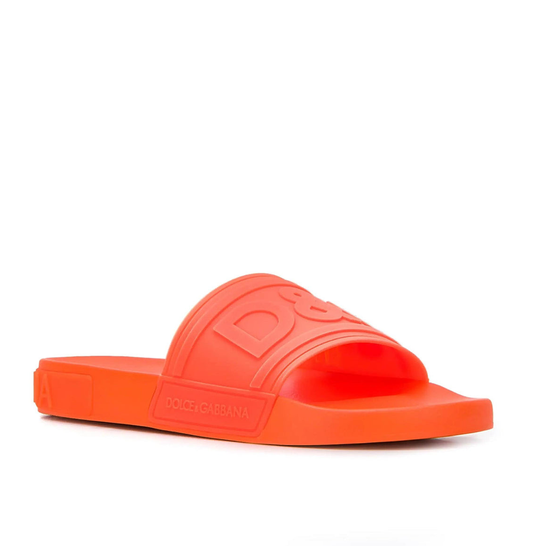 Мъжки оранжеви чехли Dolce & Gabbana Men Slippers