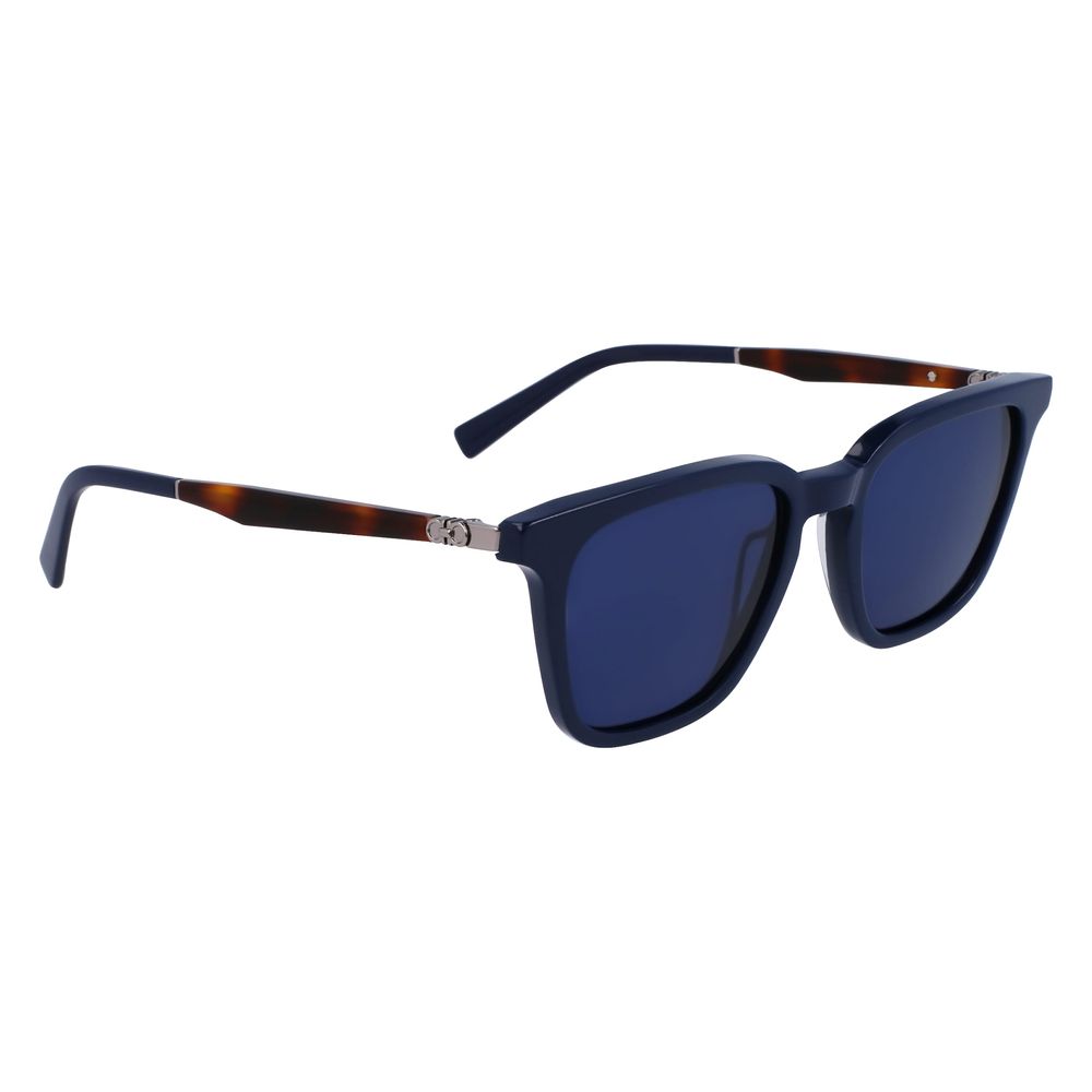 Ferragamo Blue Acetate Sunglasses