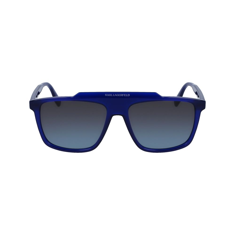 Karl Lagerfeld Blue Injected Sunglasses