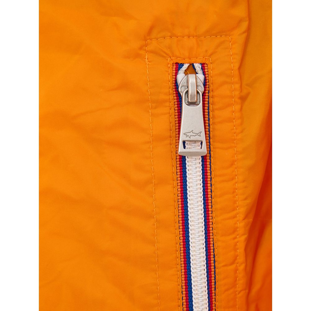 Мъжко тънко яке Men’s Orange Lightweight Jacket Paul & Shark 152757C0D2007U Zip view