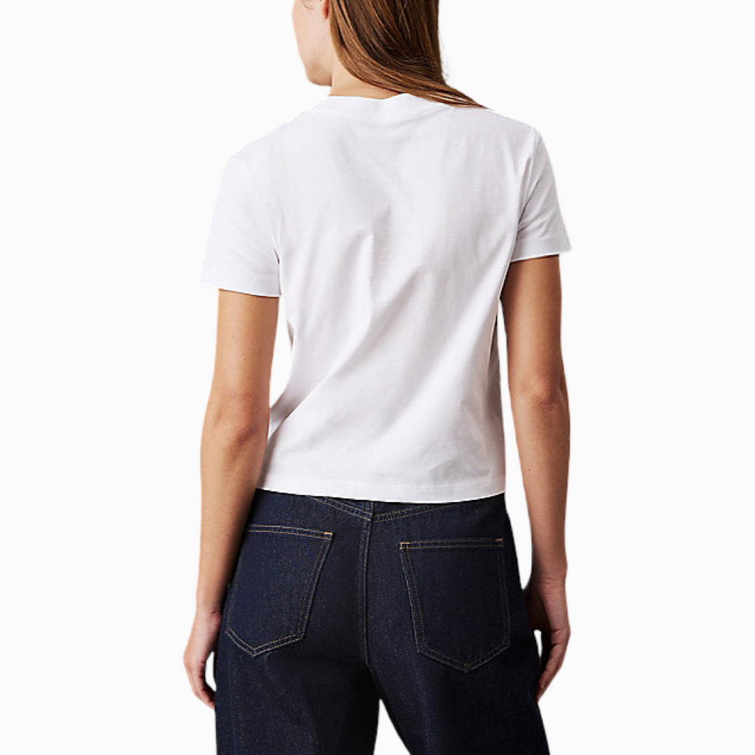 Дамска бяла тениска Calvin Klein Jeans J20J224984
