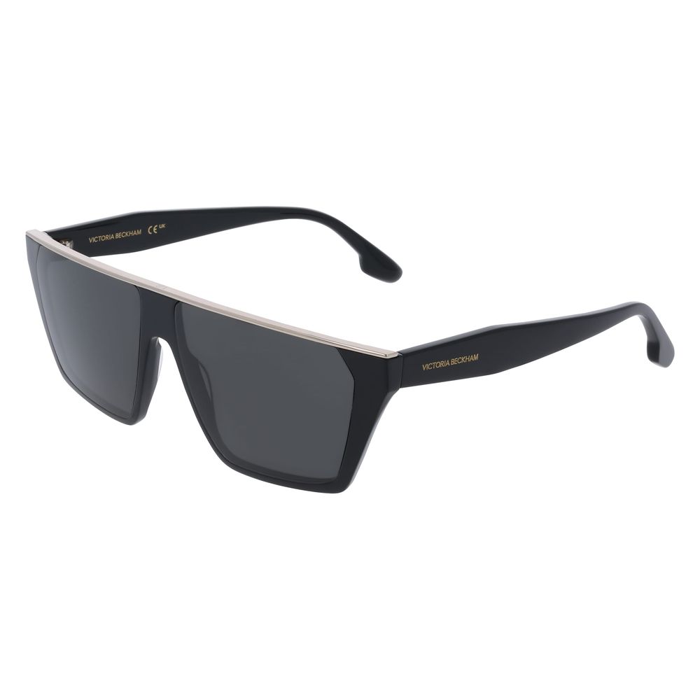 Victoria Beckham Black Acetate Sunglasses