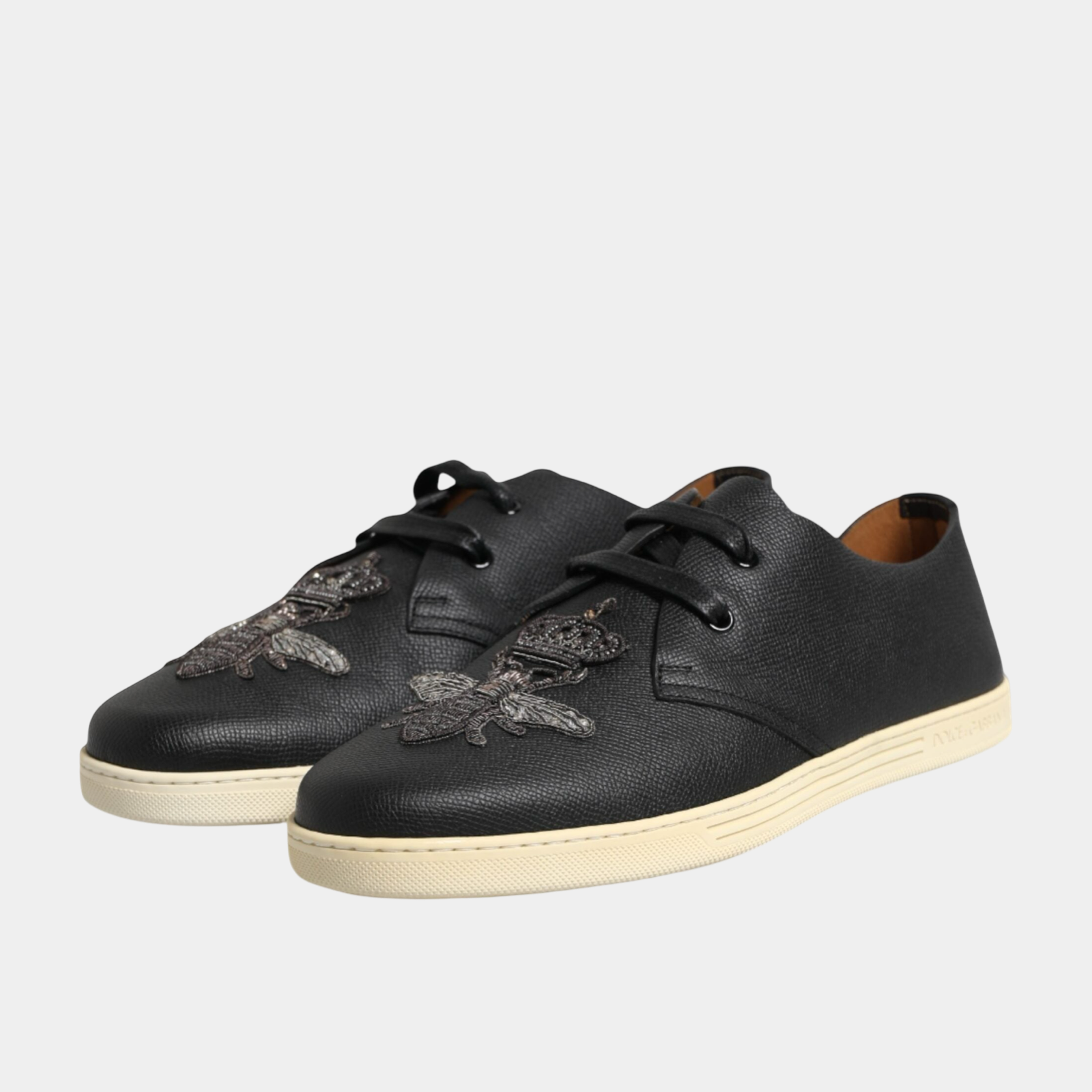 Dolce & Gabbana Men Flat Shoes Lateral View