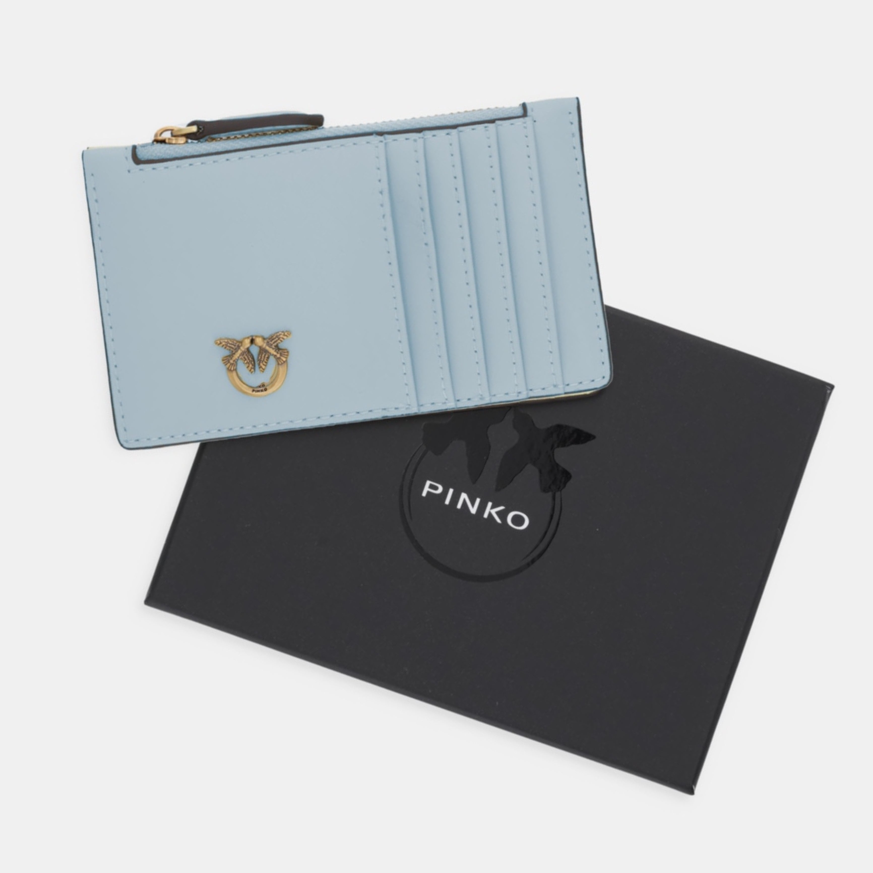 Дамски картхолдър Women’s cardholder wallet Pinko 100251 A0F1 E37Q Light Blue