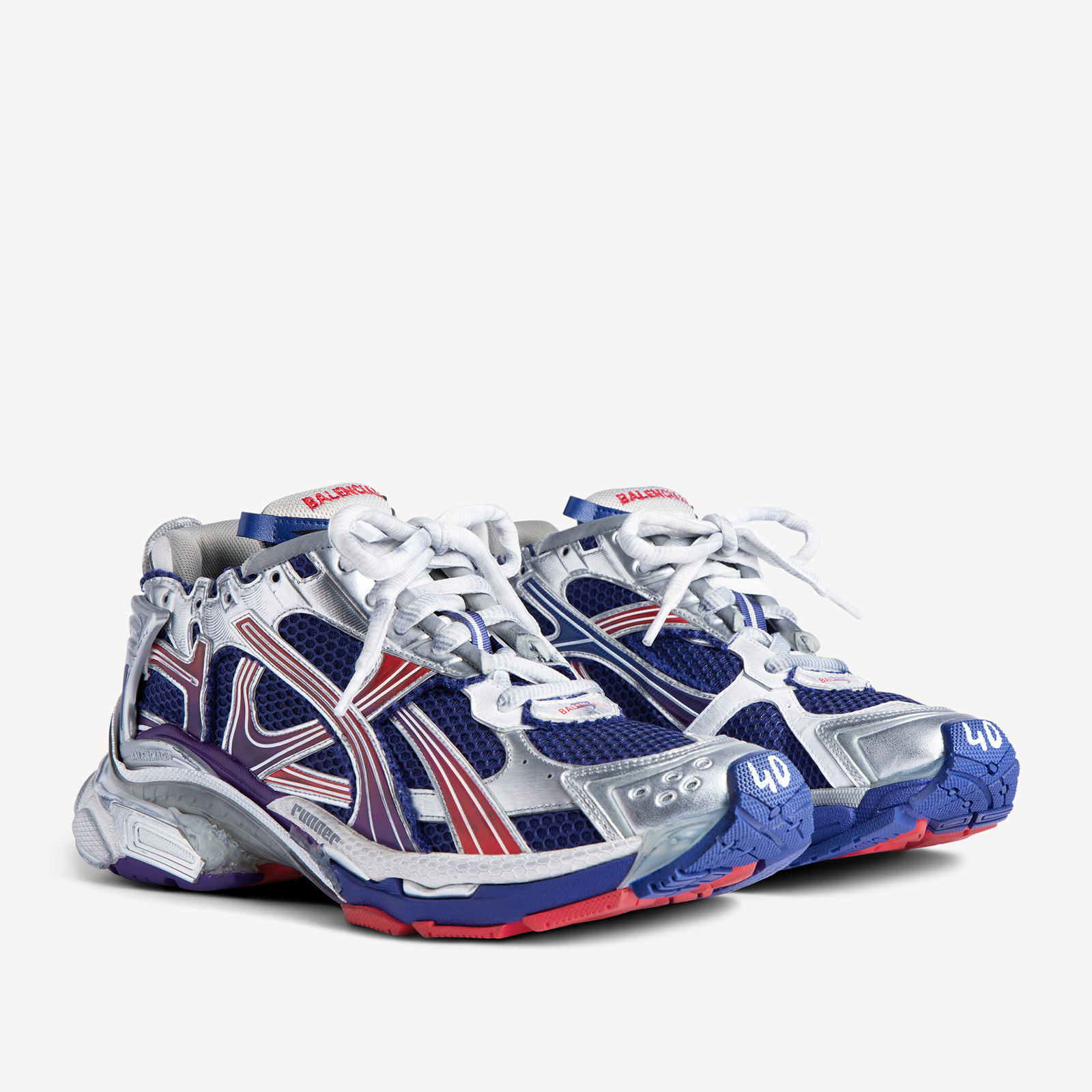 Balenciaga Runner Gradient Sneakers 772774WRUNG4610 Front View