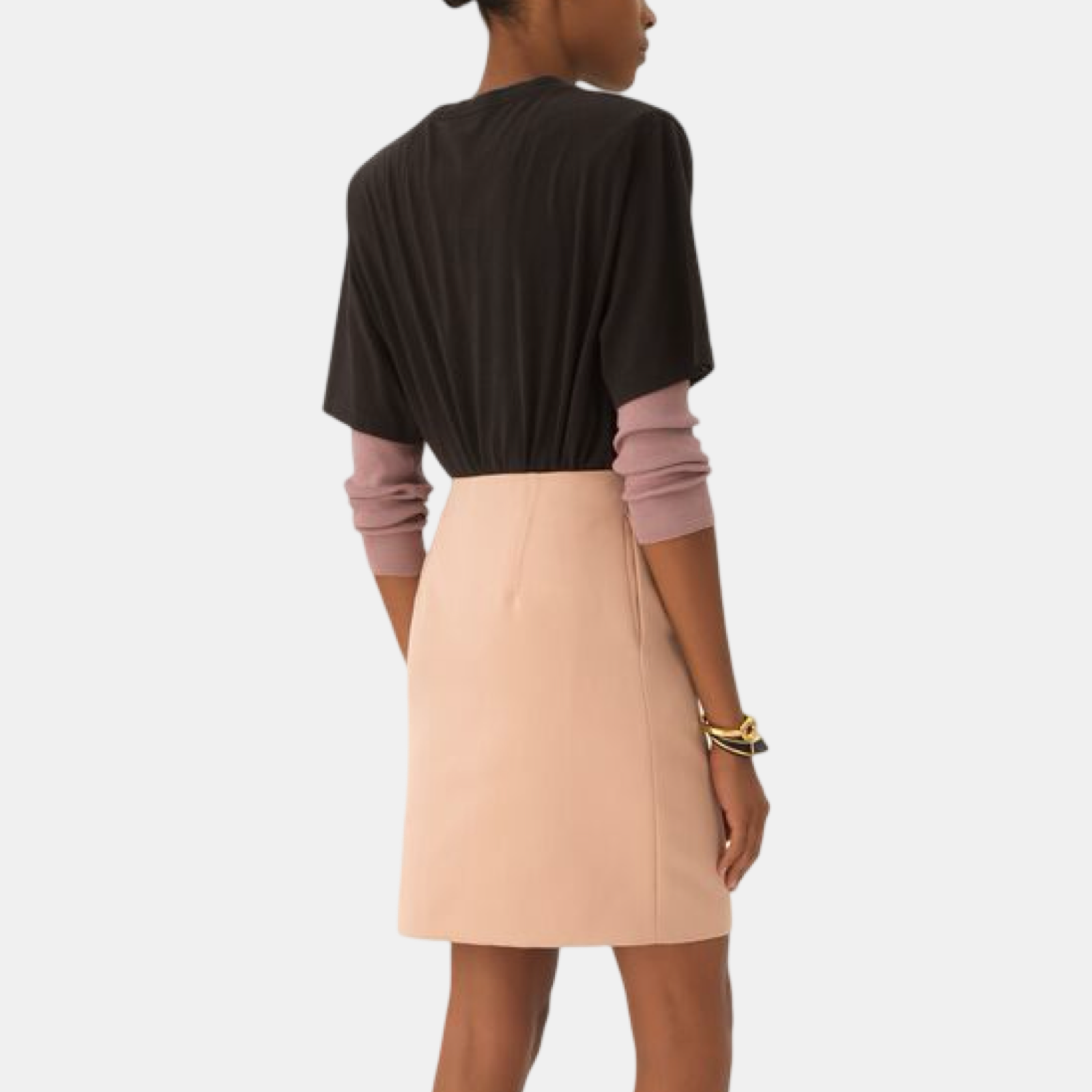 Chloé Generous Logo T-Shirt CH26SJH20807070 Back View