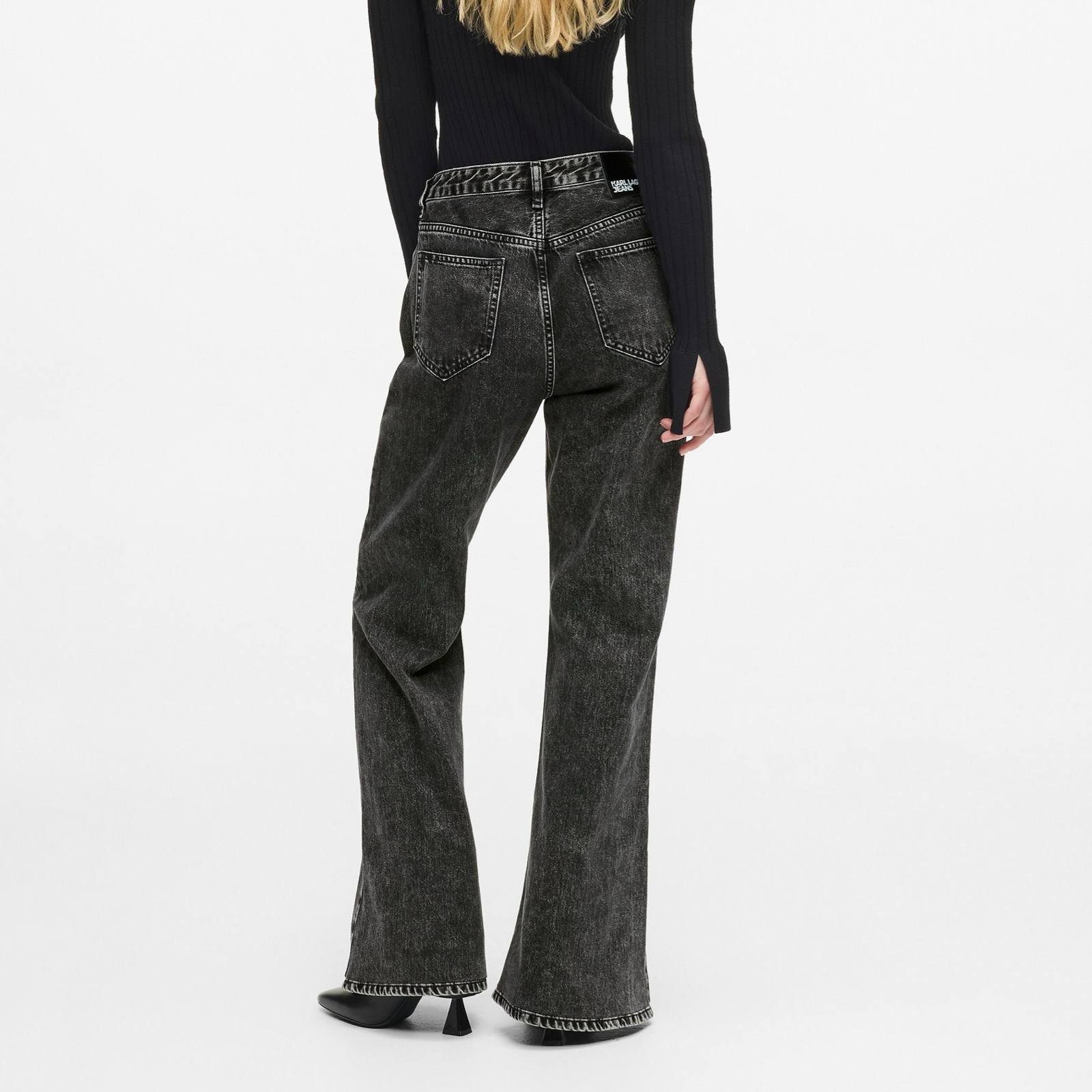 Дамски дънки Karl Lagerfeld Jeans Women Jeans B1W10083 1GD Back View