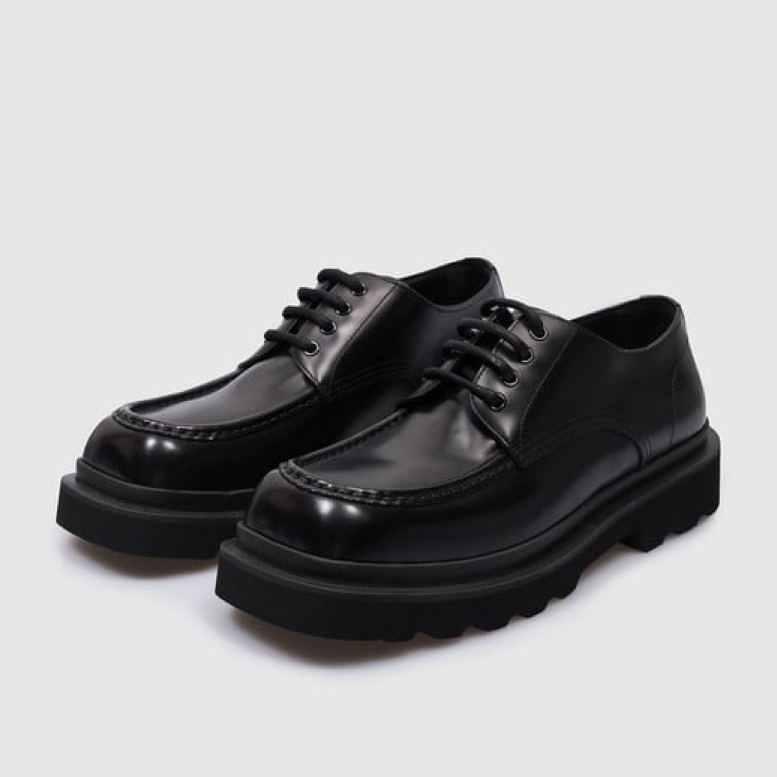 Dolce & Gabbana Oxfords Men Derby Shoes A10806 A12038 0999 Medial View