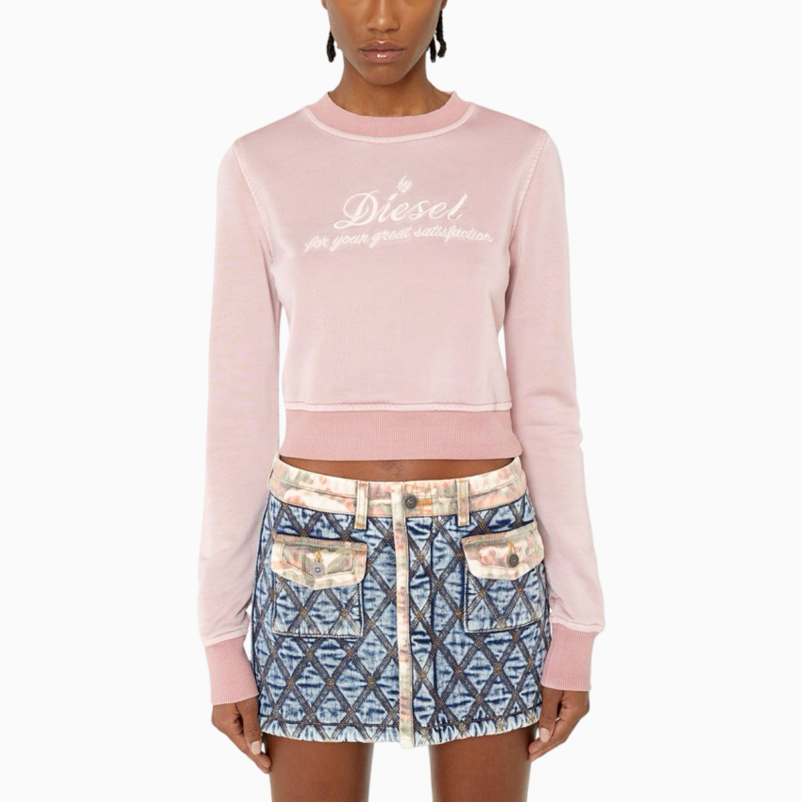 Дамски суичър Diesel Women Sweatshirt DIEFELDAAF1ST0727065 Front View