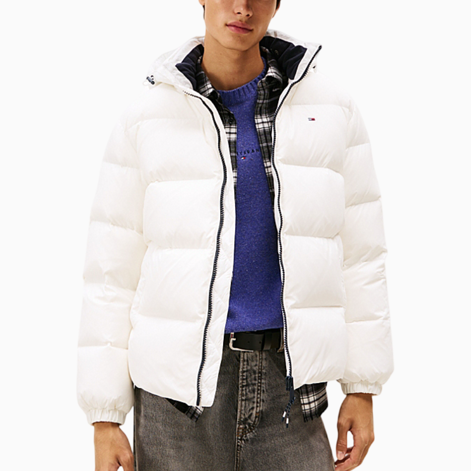 Мъжко зимно яке Tommy Hilfiger Jeans Men Jacket DM0DM19786 Front View