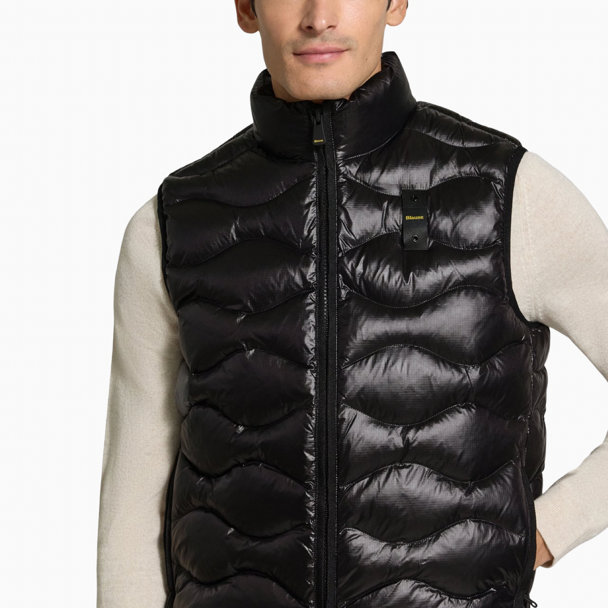Мъжки елек Blauer Danny Men Vest 26WBLUX02055 999 Close-Up