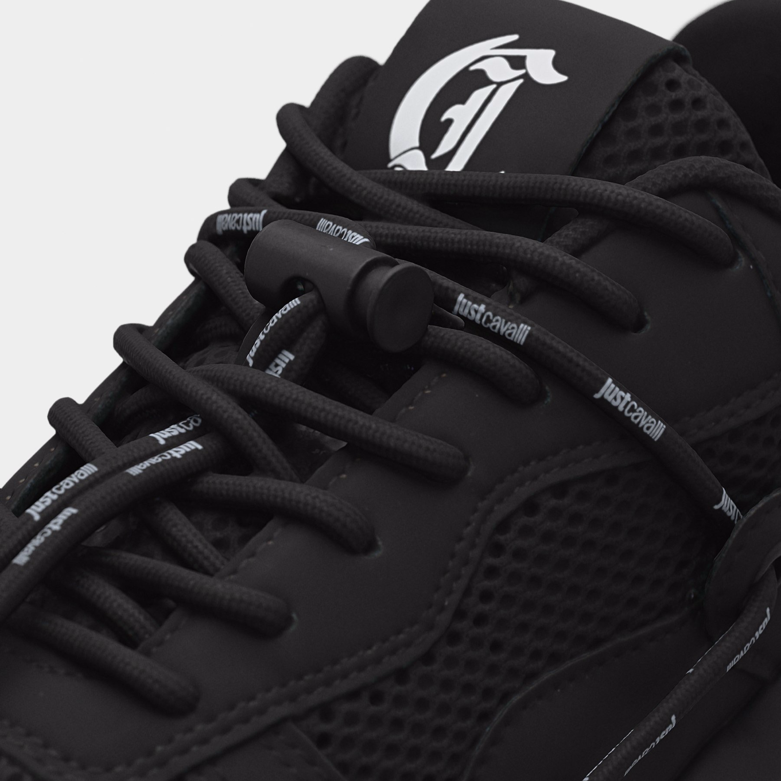 Мъжки маратонки Just Cavalli Fondo Vannie 80QA3SV2 ZSE47 899 Men Sneakers Close-Up