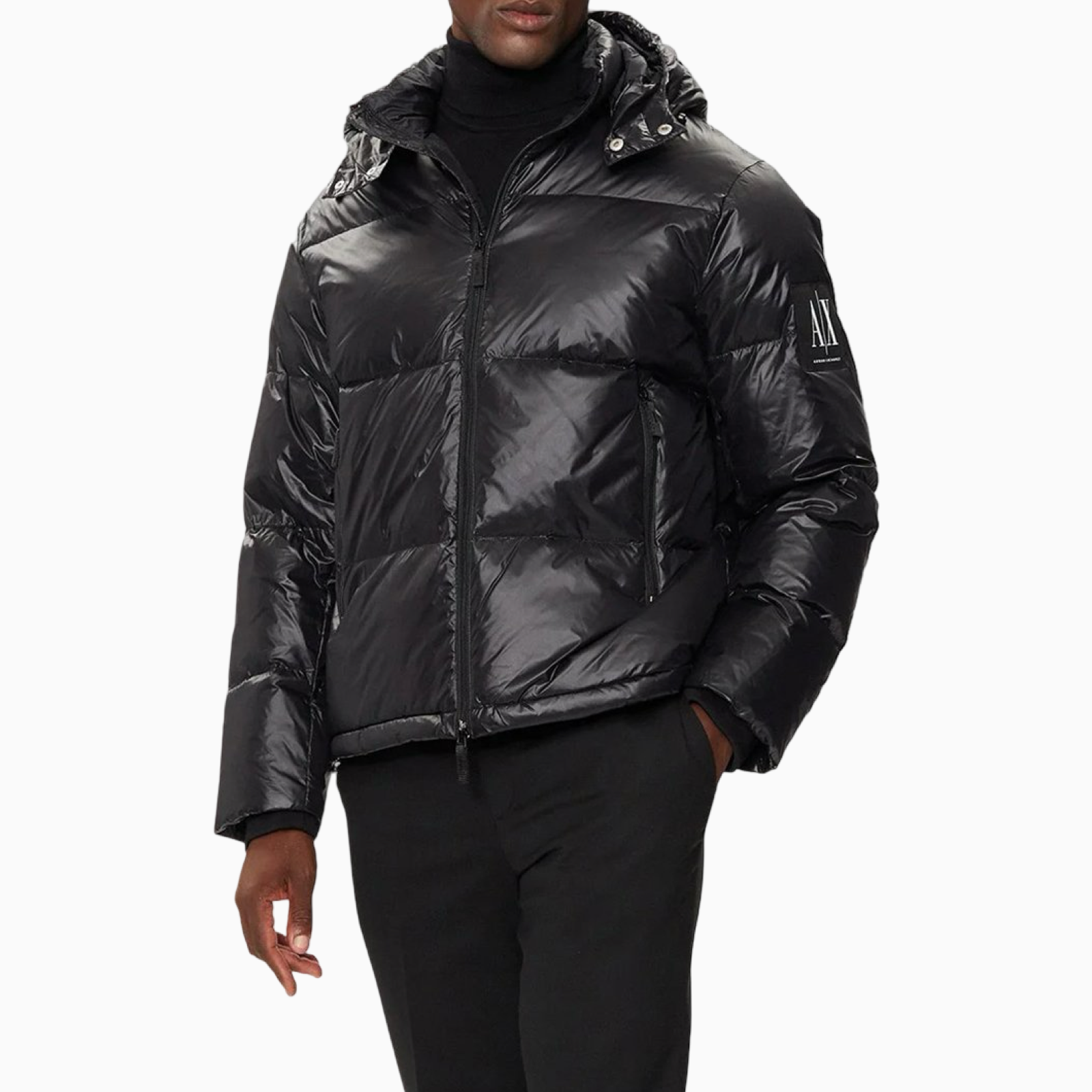 Мъжко зимно яке Armani Exchange Icon Project Men Jacket 8NZB70 ZNYNZ 1200 Front View
