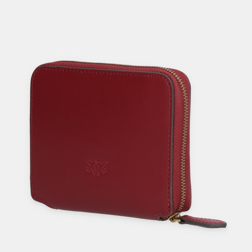Дамско портмоне с цип Women’s wallet Pinko Bordeaux 100249 A0F1 RR8Q Back view