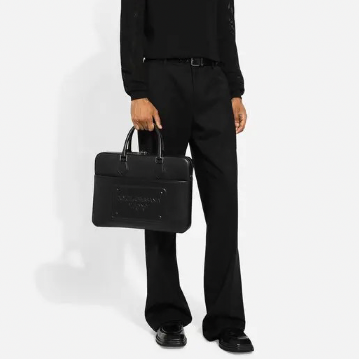 Dolce & Gabbana Calfskin Briefcase