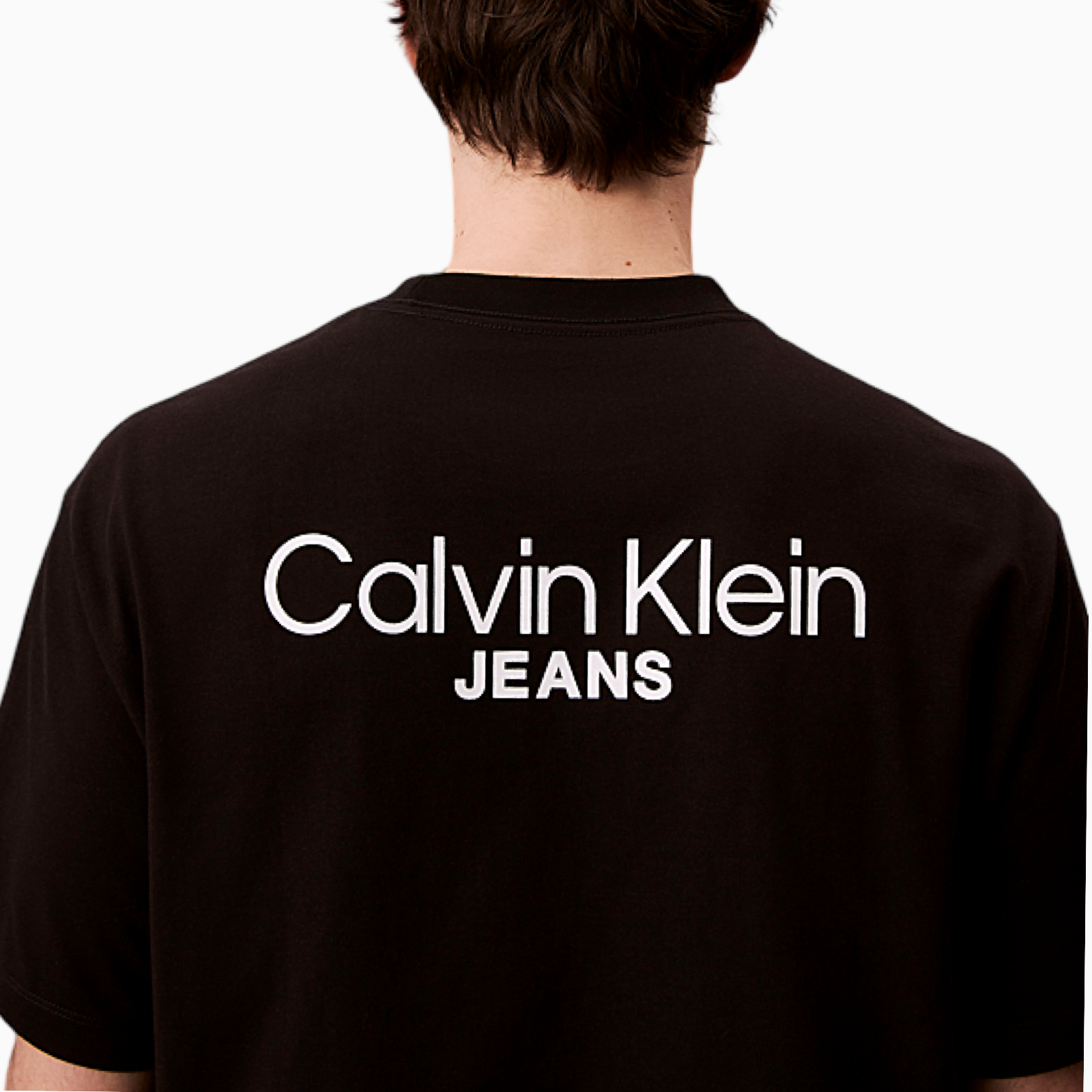 Мъжка тениска Calvin Klein Jeans Men T-shirt LV04RD825G UB1 Close-Up