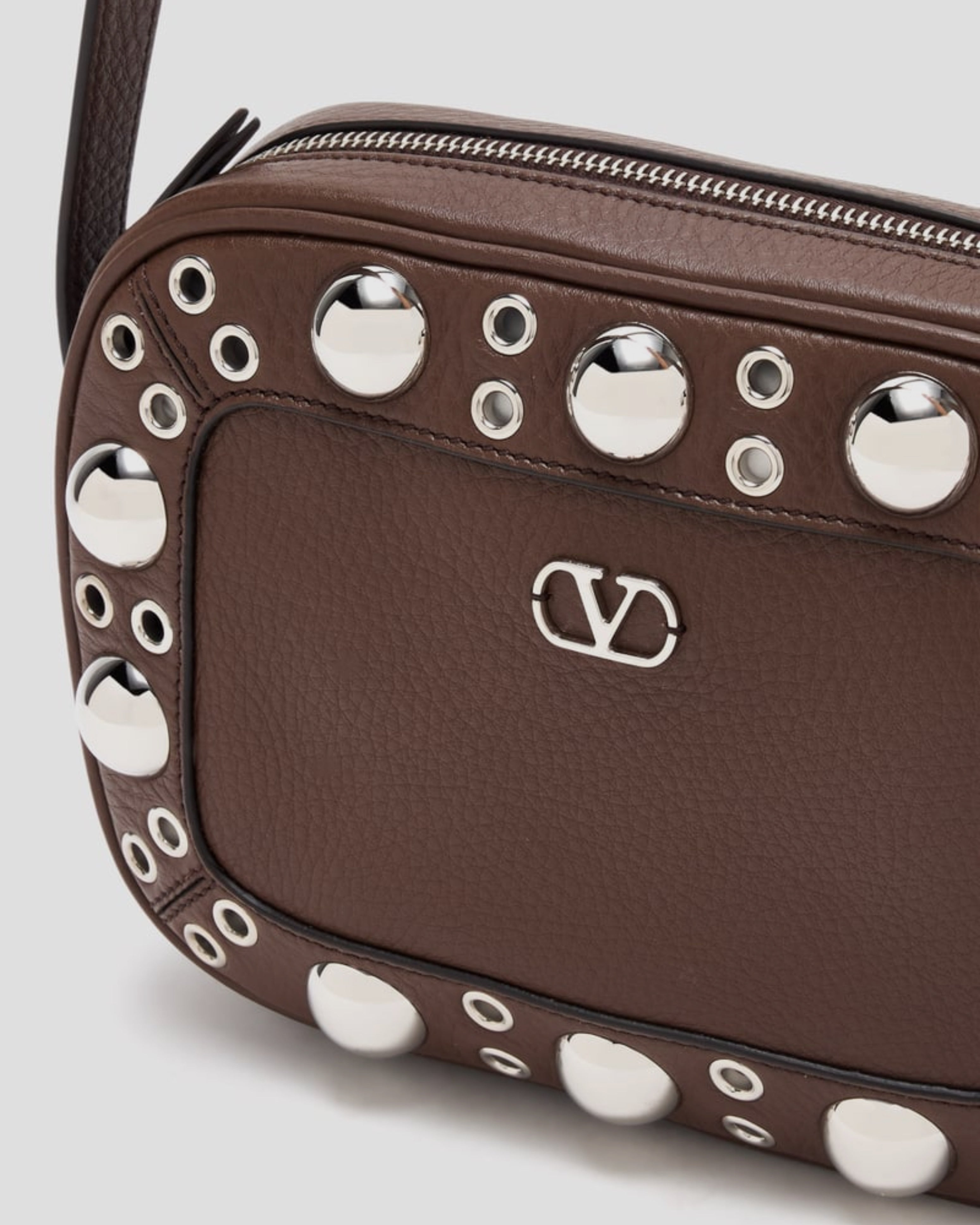 Дамска луксозна чанта Women’s shoulder bag Valentino Garavani Nellcôte
WB0R74MJLW04 Brown logo view