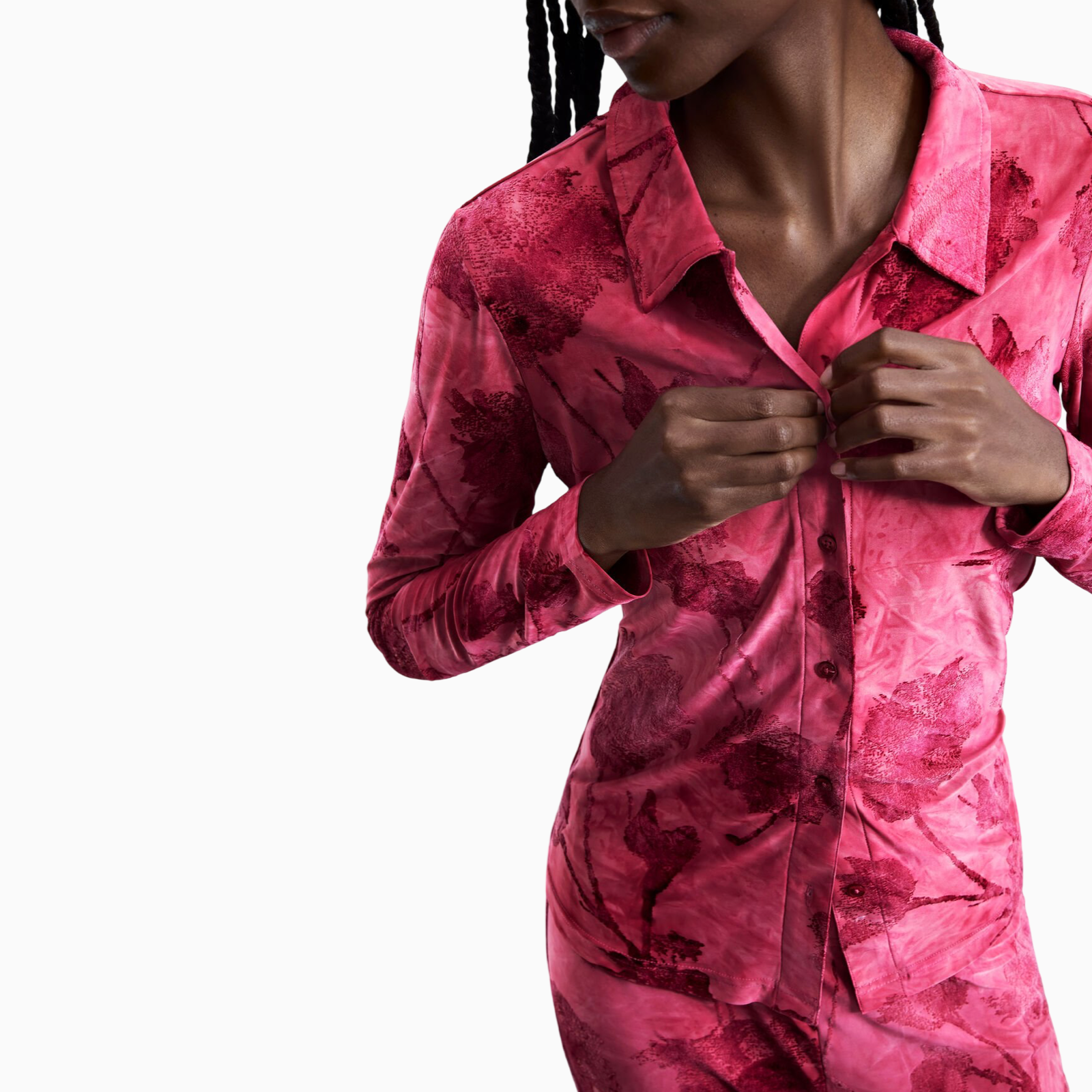 Дамска риза Desigual Women Shirt 26SWTK01 3024 Close-Up