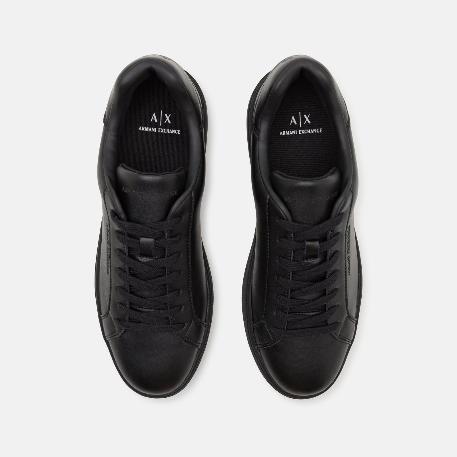 Мъжки черни кецове Armani Exchange Men Sneakers XM000141 AF11912 UC001 Top View