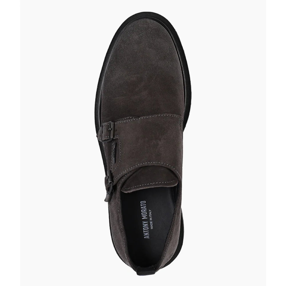 Мъжки елегантни обувки от естествен велур в сиво Men’s shoes Antony Morato
MMFW01635-LE300005 Antracite (Gray)