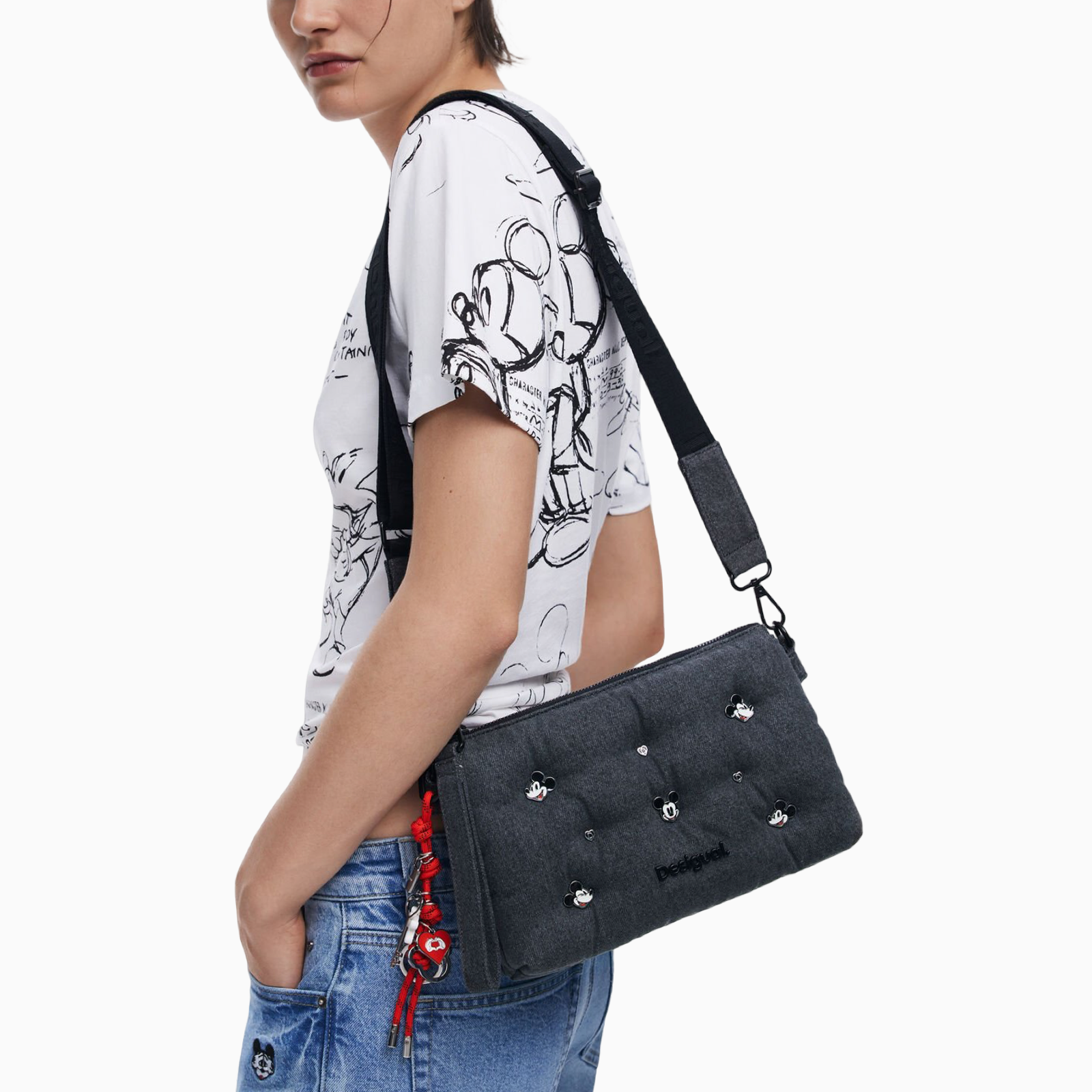 Дамска чанта Desigual Women Handbag 25WAXD08 2070 Model View
