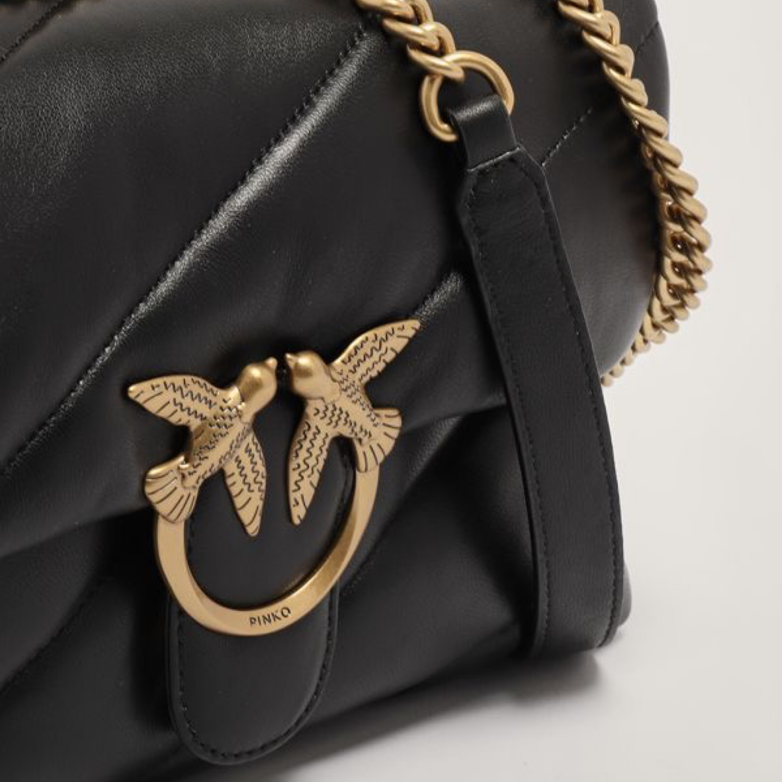 Дамска чанта PINKO Love Mini Puff Shoulder Bag
