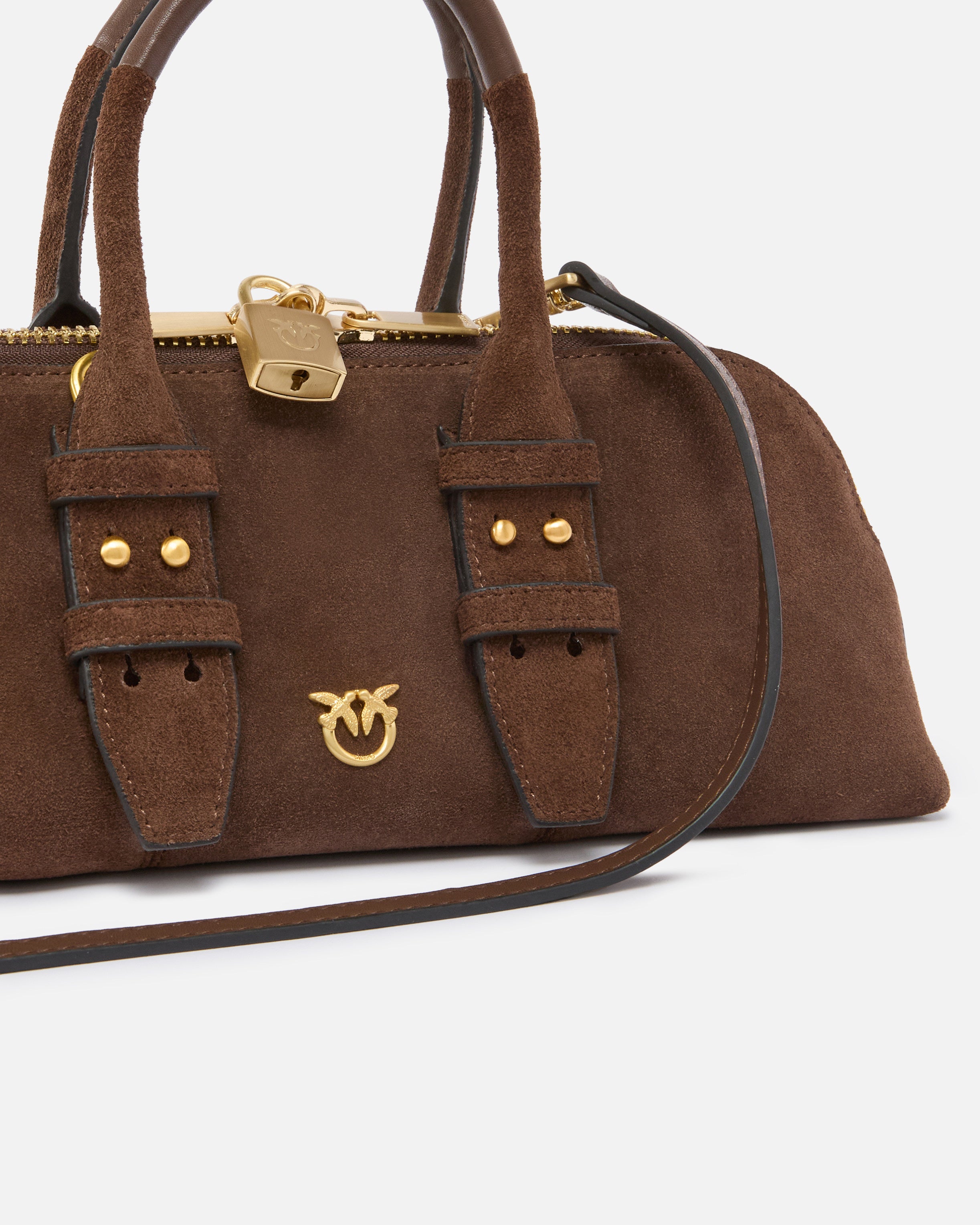 Women’s small baguette escape bag PINKO
105334A2JHL74V Brown detail view