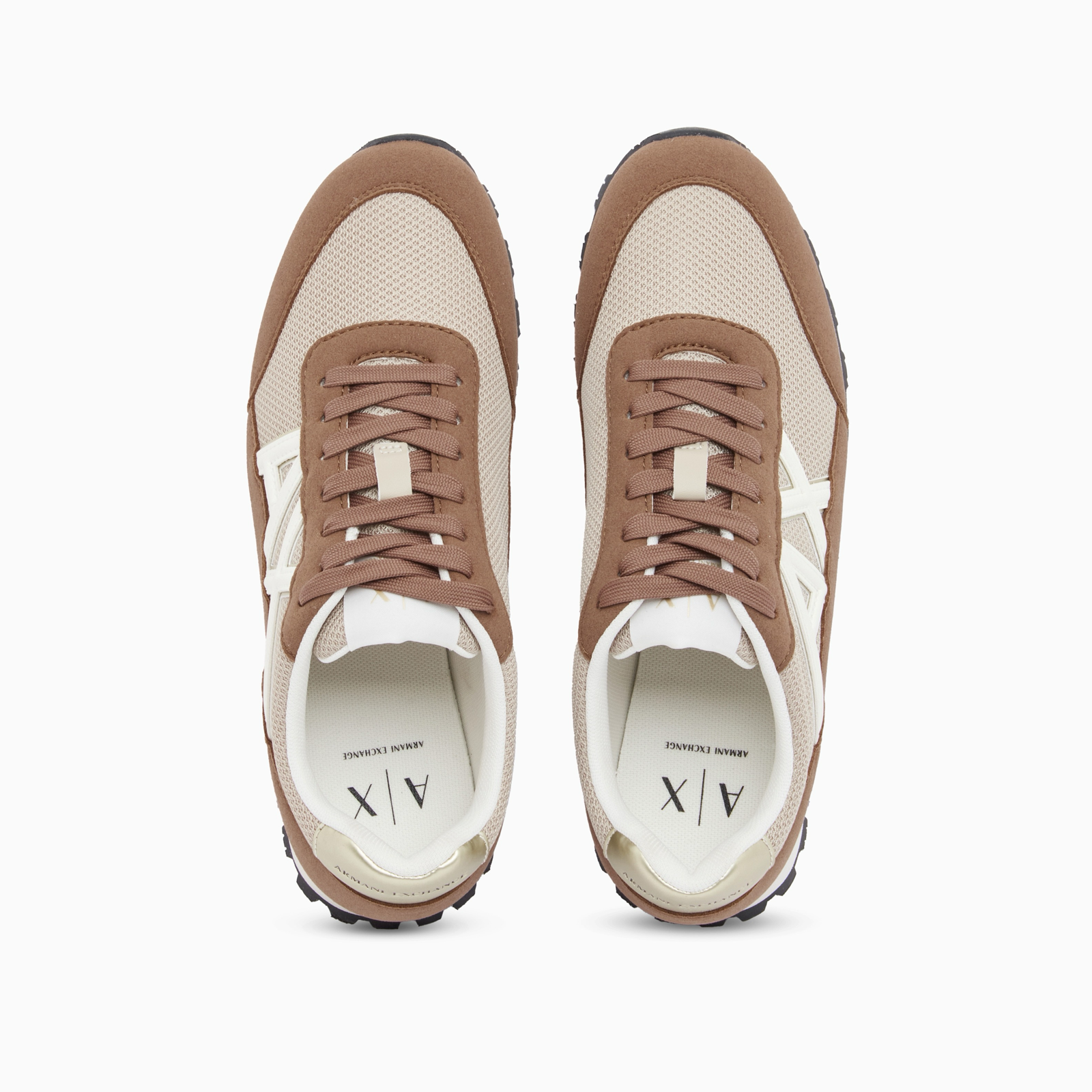 Дамски маратонки Armani Exchange Women Sneakers XW002150 AF19388 M6461 Top View