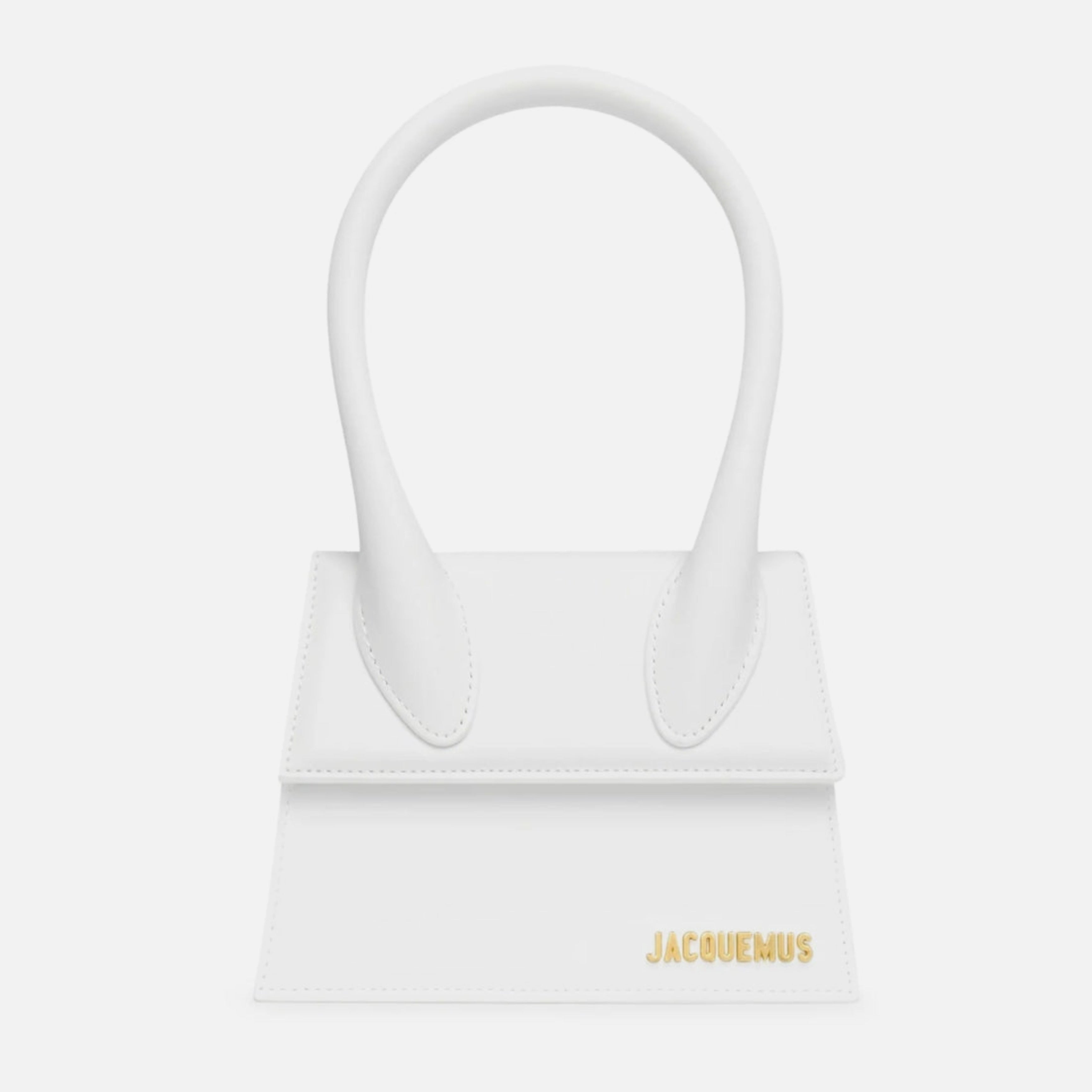 Дамска чанта Medium handbag JACQUEMUS Le Chiquito Medium 213BA0073000-990 White front view