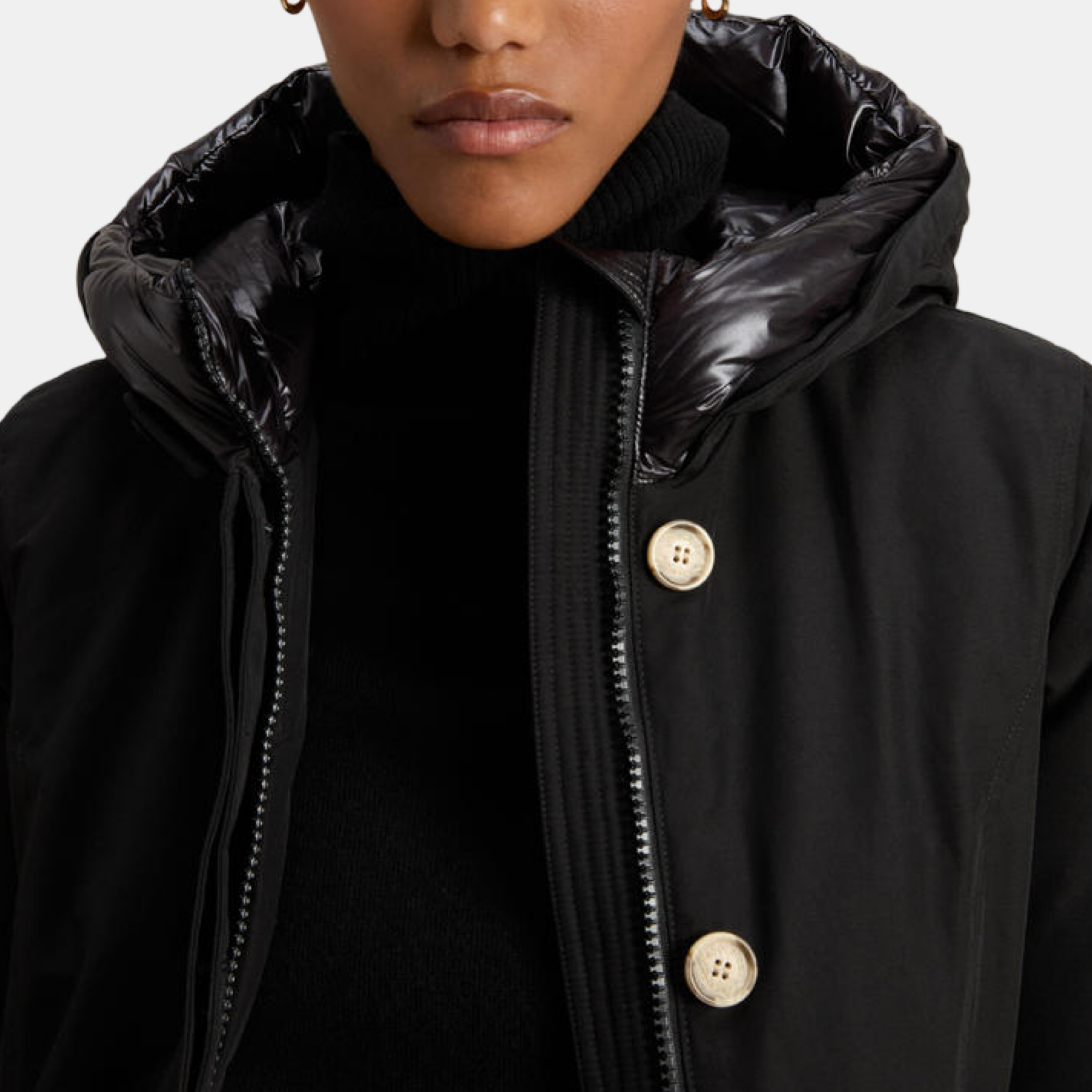 Дамско парка яке Woolrich Arctic Parka Women Jacket CFWWOU0580FRUT001 BLK Close-Up